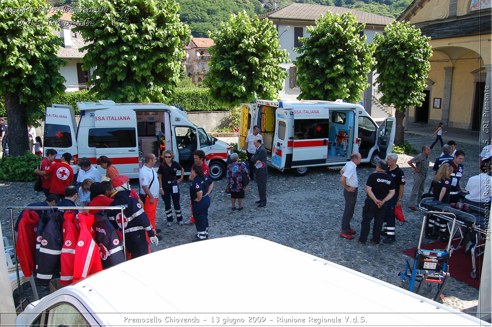 Premosello Chiovenda - 13 e 14 giugno 2009 - Riunione Regionale V.d.S. & 4a Festa Regionale CRI Piemonte -  Croce Rossa Italiana - Ispettorato Regionale Volontari del Soccorso Piemonte