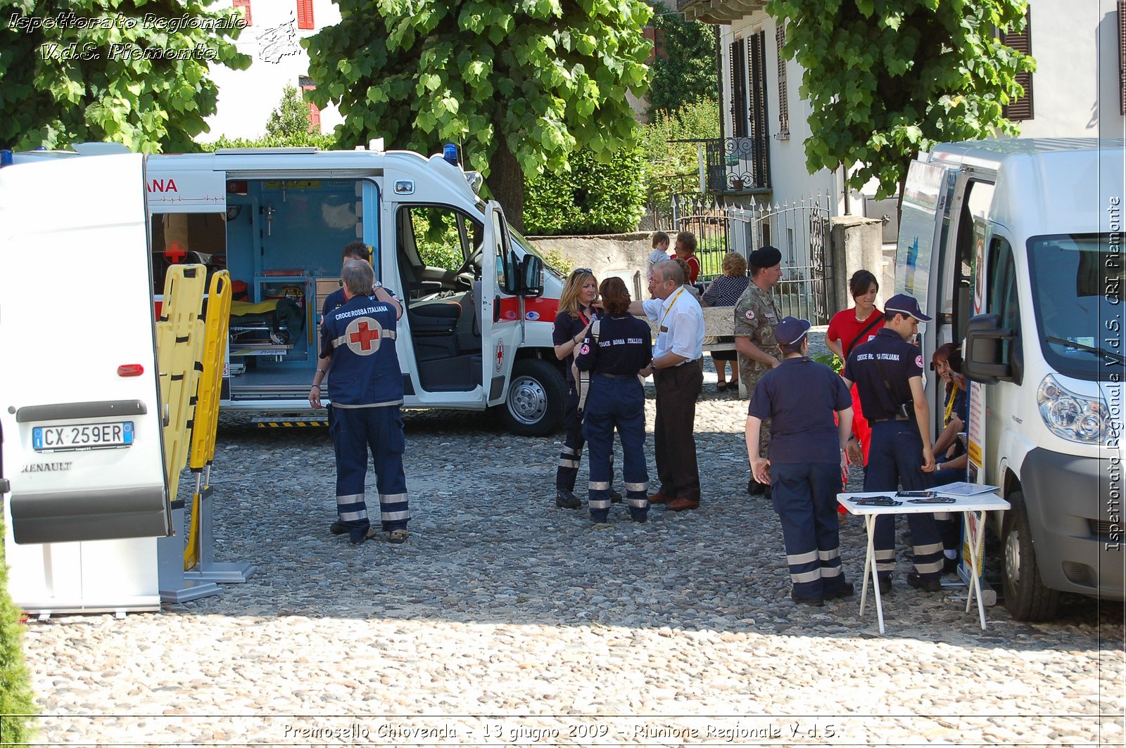 Premosello Chiovenda - 13 e 14 giugno 2009 - Riunione Regionale V.d.S. & 4a Festa Regionale CRI Piemonte -  Croce Rossa Italiana - Ispettorato Regionale Volontari del Soccorso Piemonte