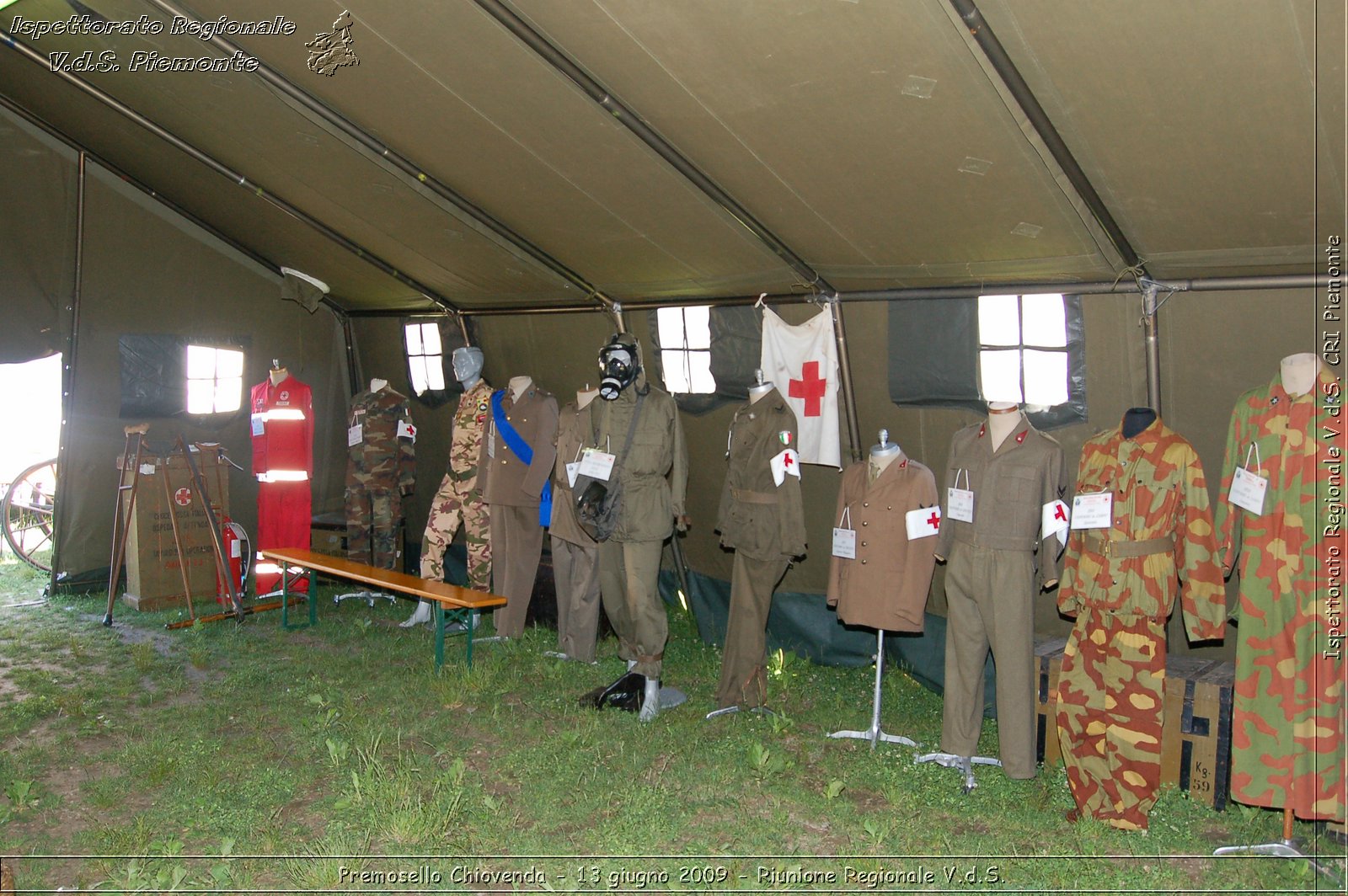 Premosello Chiovenda - 13 e 14 giugno 2009 - Riunione Regionale V.d.S. & 4a Festa Regionale CRI Piemonte -  Croce Rossa Italiana - Ispettorato Regionale Volontari del Soccorso Piemonte