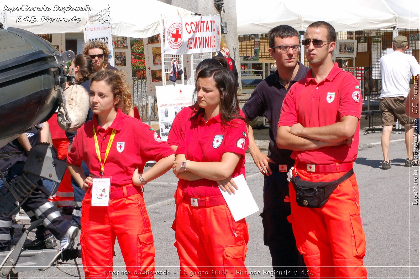 Premosello Chiovenda - 13 e 14 giugno 2009 - Riunione Regionale V.d.S. & 4a Festa Regionale CRI Piemonte -  Croce Rossa Italiana - Ispettorato Regionale Volontari del Soccorso Piemonte