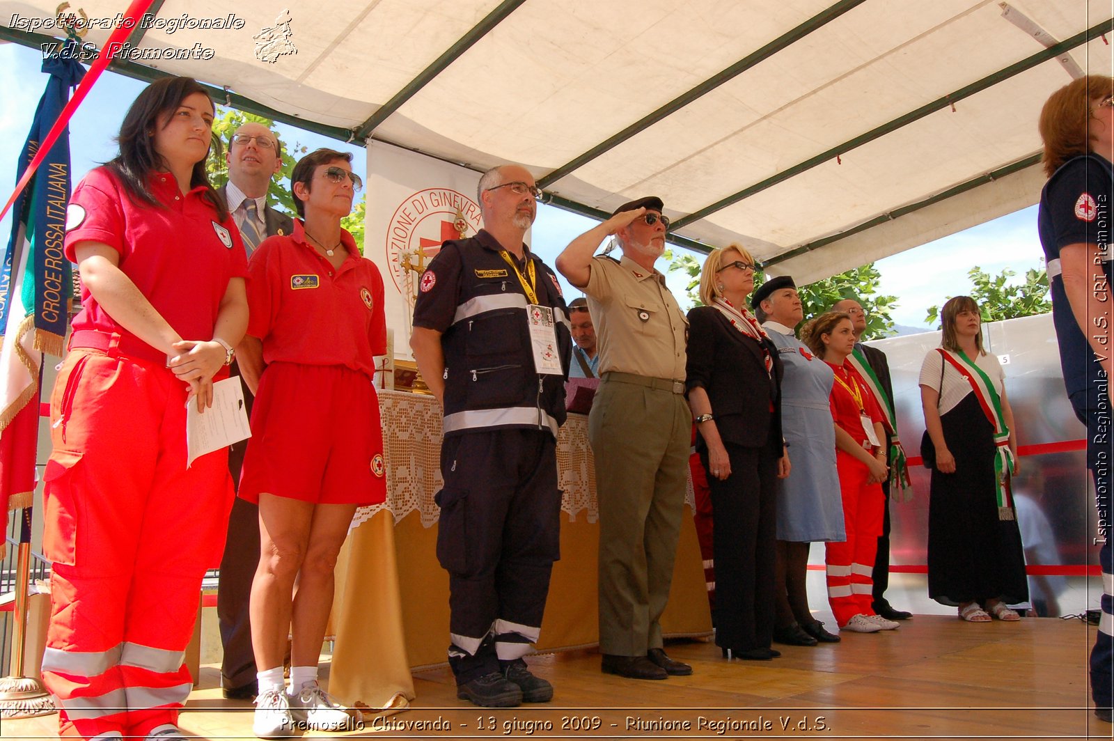 Premosello Chiovenda - 13 e 14 giugno 2009 - Riunione Regionale V.d.S. & 4a Festa Regionale CRI Piemonte -  Croce Rossa Italiana - Ispettorato Regionale Volontari del Soccorso Piemonte