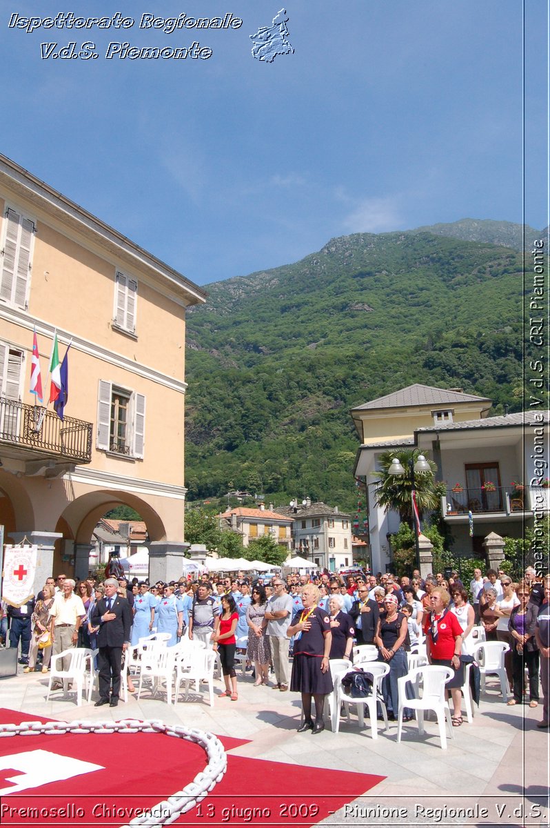 Premosello Chiovenda - 13 e 14 giugno 2009 - Riunione Regionale V.d.S. & 4a Festa Regionale CRI Piemonte -  Croce Rossa Italiana - Ispettorato Regionale Volontari del Soccorso Piemonte