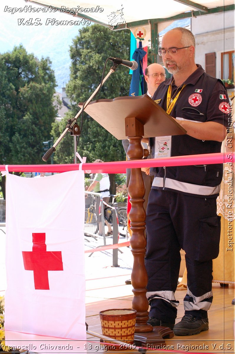 Premosello Chiovenda - 13 e 14 giugno 2009 - Riunione Regionale V.d.S. & 4a Festa Regionale CRI Piemonte -  Croce Rossa Italiana - Ispettorato Regionale Volontari del Soccorso Piemonte