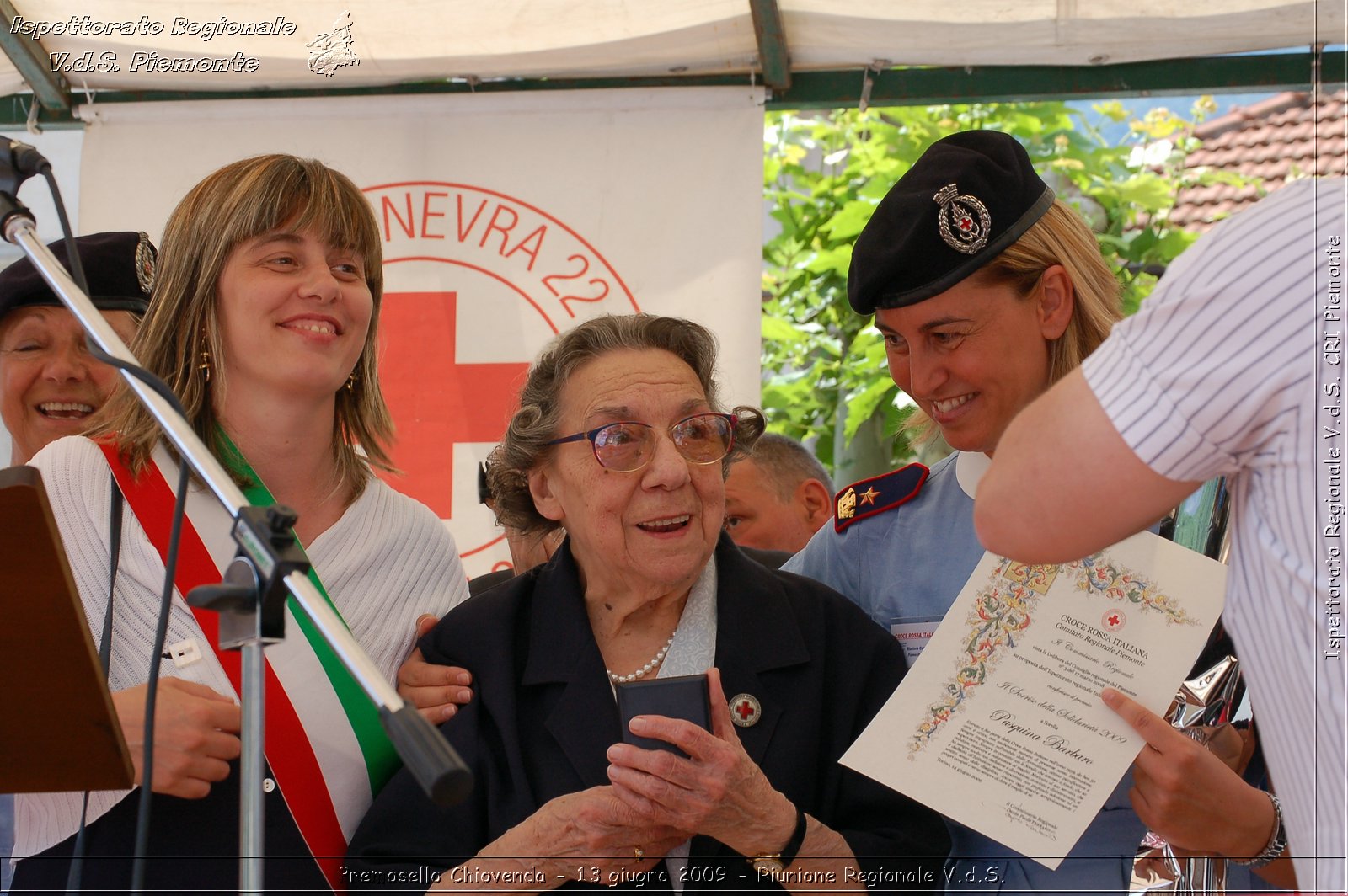 Premosello Chiovenda - 13 e 14 giugno 2009 - Riunione Regionale V.d.S. & 4a Festa Regionale CRI Piemonte -  Croce Rossa Italiana - Ispettorato Regionale Volontari del Soccorso Piemonte