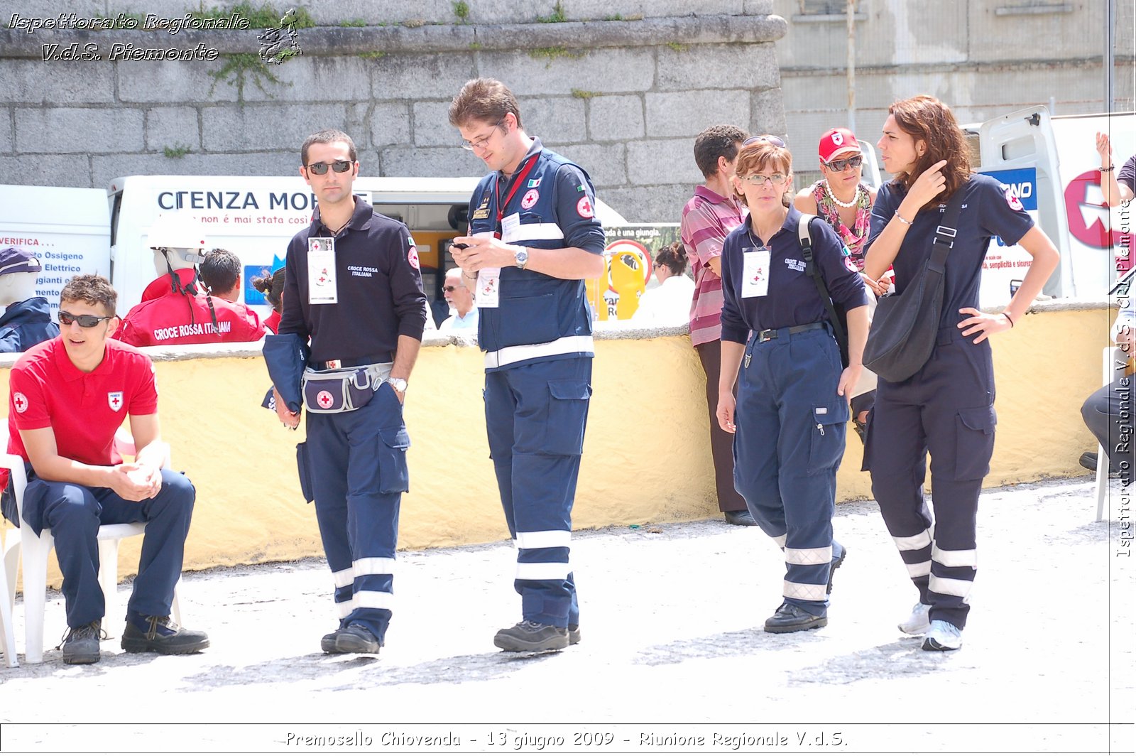 Premosello Chiovenda - 13 e 14 giugno 2009 - Riunione Regionale V.d.S. & 4a Festa Regionale CRI Piemonte -  Croce Rossa Italiana - Ispettorato Regionale Volontari del Soccorso Piemonte