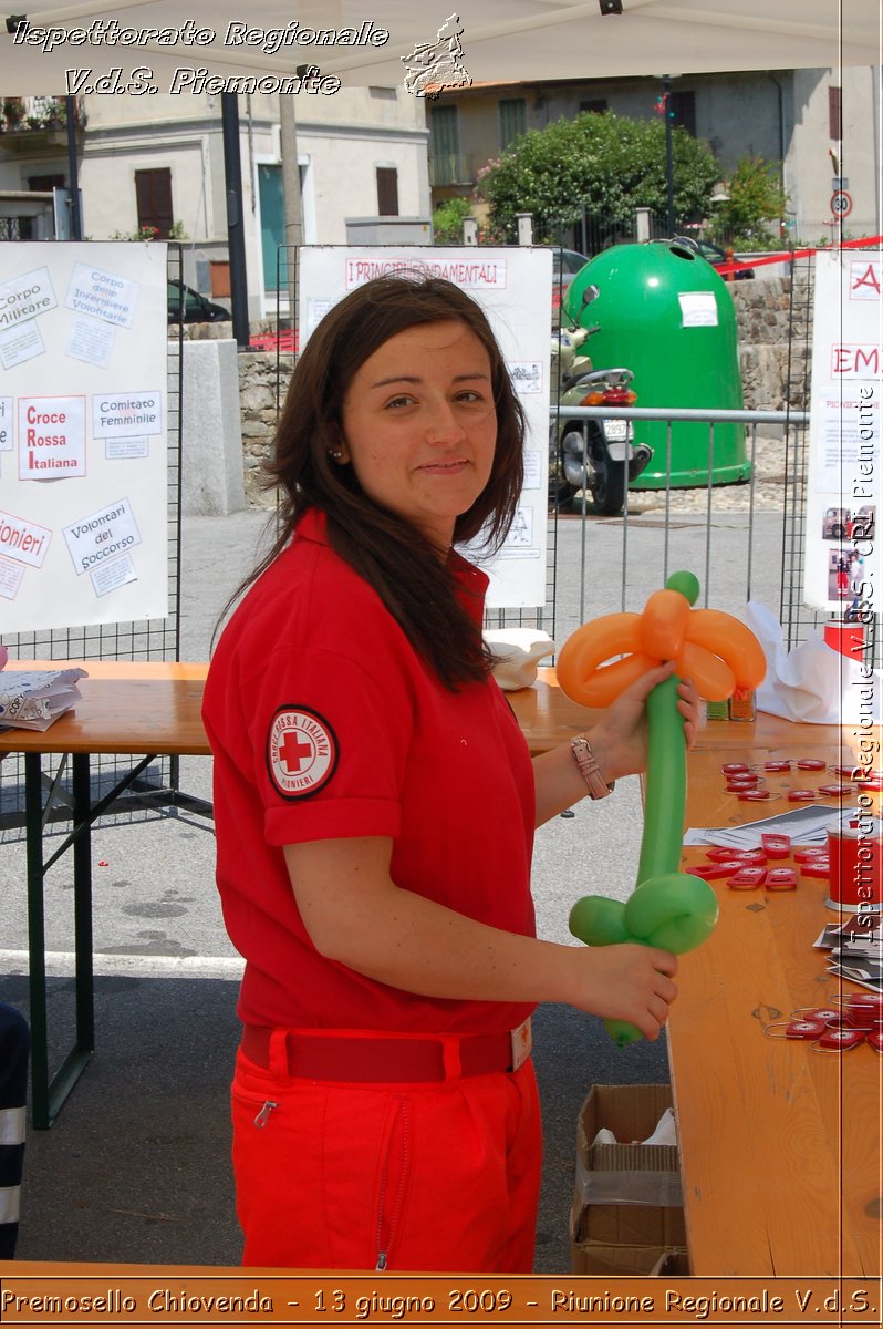 Premosello Chiovenda - 13 e 14 giugno 2009 - Riunione Regionale V.d.S. & 4a Festa Regionale CRI Piemonte -  Croce Rossa Italiana - Ispettorato Regionale Volontari del Soccorso Piemonte