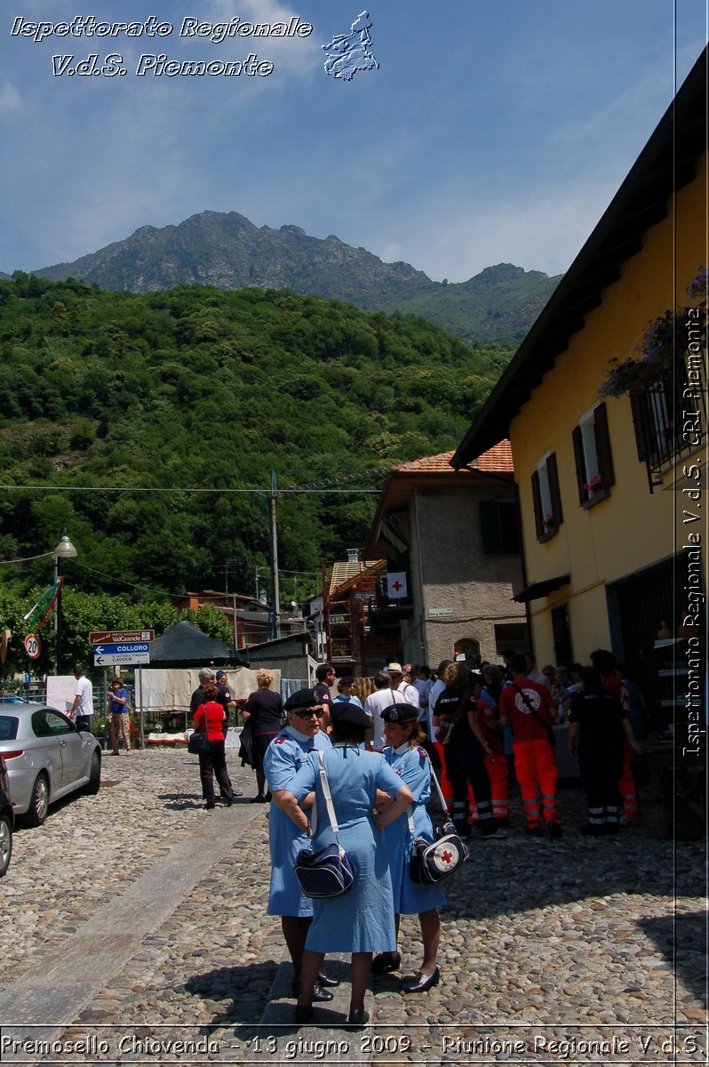 Premosello Chiovenda - 13 e 14 giugno 2009 - Riunione Regionale V.d.S. & 4a Festa Regionale CRI Piemonte -  Croce Rossa Italiana - Ispettorato Regionale Volontari del Soccorso Piemonte