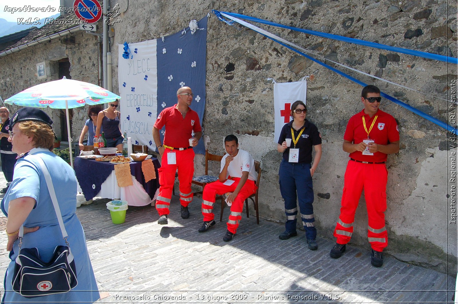 Premosello Chiovenda - 13 e 14 giugno 2009 - Riunione Regionale V.d.S. & 4a Festa Regionale CRI Piemonte -  Croce Rossa Italiana - Ispettorato Regionale Volontari del Soccorso Piemonte