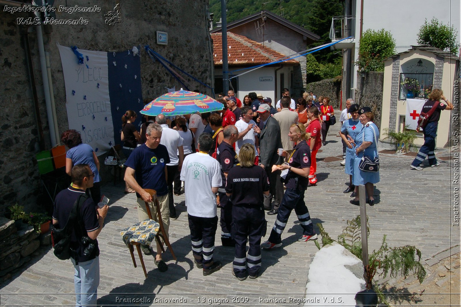 Premosello Chiovenda - 13 e 14 giugno 2009 - Riunione Regionale V.d.S. & 4a Festa Regionale CRI Piemonte -  Croce Rossa Italiana - Ispettorato Regionale Volontari del Soccorso Piemonte