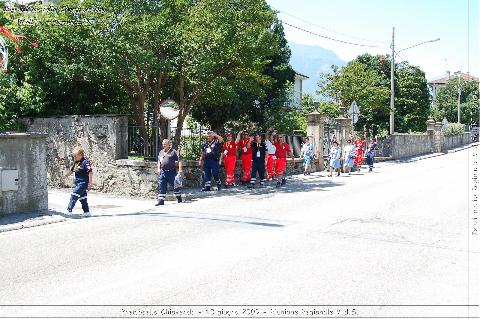 Premosello Chiovenda - 13 e 14 giugno 2009 - Riunione Regionale V.d.S. & 4a Festa Regionale CRI Piemonte -  Croce Rossa Italiana - Ispettorato Regionale Volontari del Soccorso Piemonte