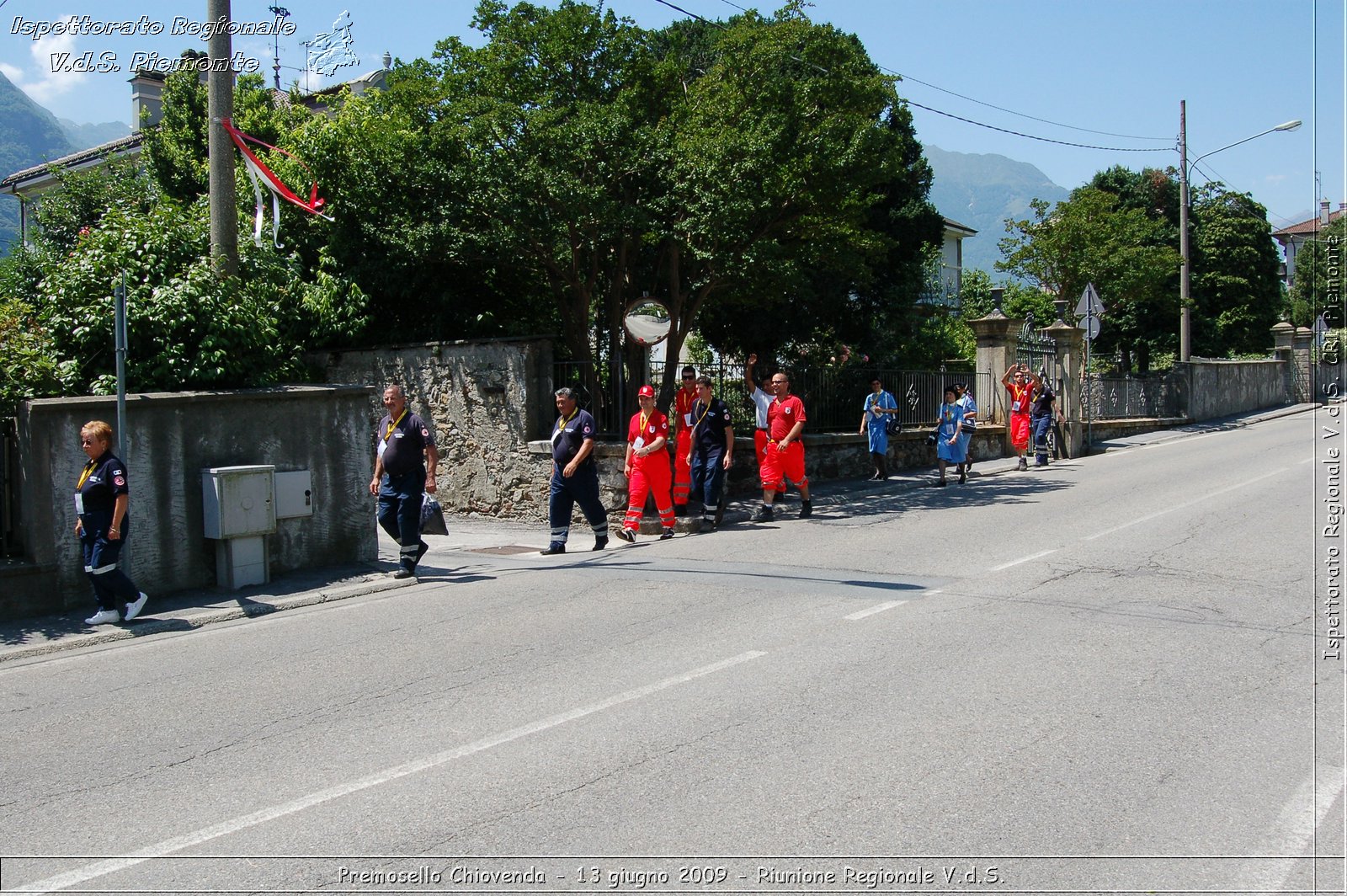 Premosello Chiovenda - 13 e 14 giugno 2009 - Riunione Regionale V.d.S. & 4a Festa Regionale CRI Piemonte -  Croce Rossa Italiana - Ispettorato Regionale Volontari del Soccorso Piemonte