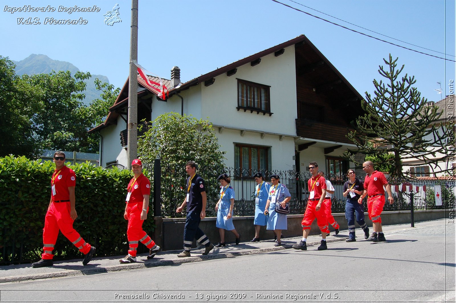 Premosello Chiovenda - 13 e 14 giugno 2009 - Riunione Regionale V.d.S. & 4a Festa Regionale CRI Piemonte -  Croce Rossa Italiana - Ispettorato Regionale Volontari del Soccorso Piemonte