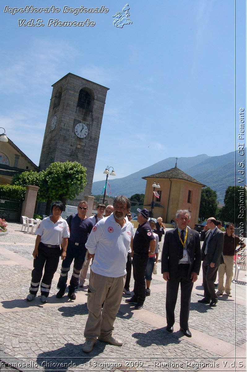 Premosello Chiovenda - 13 e 14 giugno 2009 - Riunione Regionale V.d.S. & 4a Festa Regionale CRI Piemonte -  Croce Rossa Italiana - Ispettorato Regionale Volontari del Soccorso Piemonte