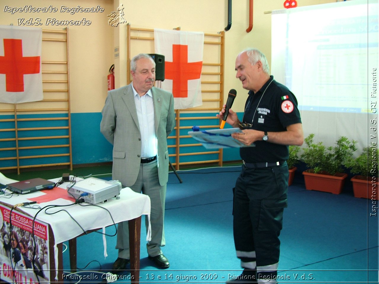 Premosello Chiovenda - 13 e 14 giugno 2009 - Riunione Regionale V.d.S. & 4a Festa Regionale CRI Piemonte -  Croce Rossa Italiana - Ispettorato Regionale Volontari del Soccorso Piemonte