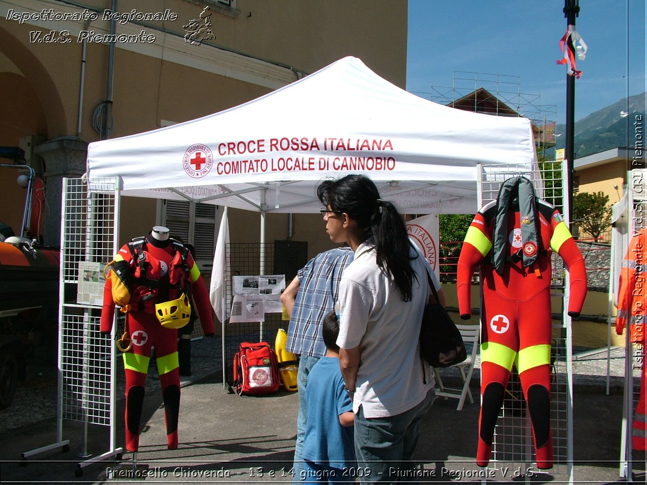 Premosello Chiovenda - 13 e 14 giugno 2009 - Riunione Regionale V.d.S. & 4a Festa Regionale CRI Piemonte -  Croce Rossa Italiana - Ispettorato Regionale Volontari del Soccorso Piemonte