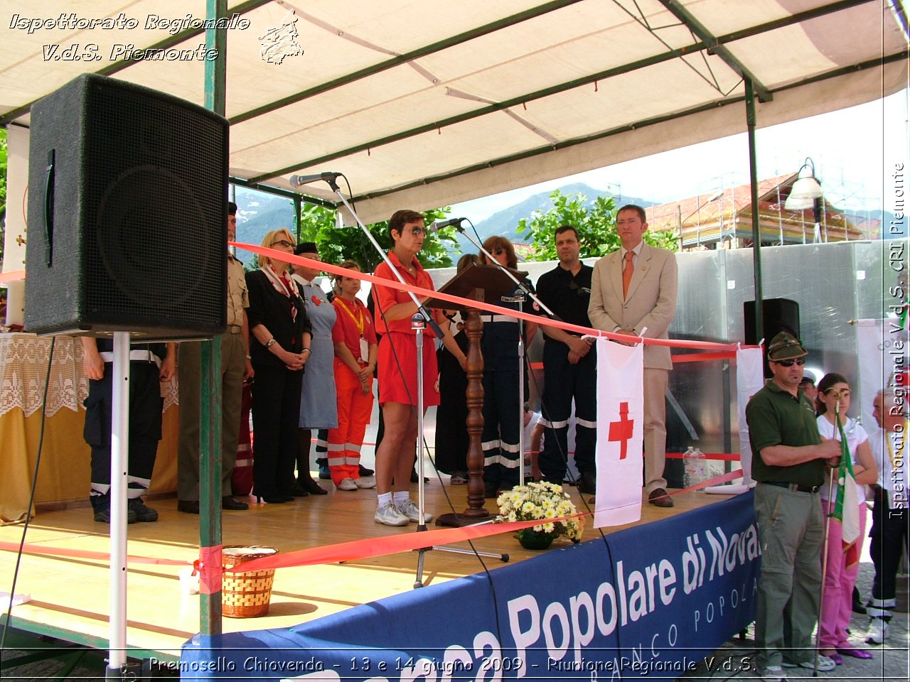 Premosello Chiovenda - 13 e 14 giugno 2009 - Riunione Regionale V.d.S. & 4a Festa Regionale CRI Piemonte -  Croce Rossa Italiana - Ispettorato Regionale Volontari del Soccorso Piemonte