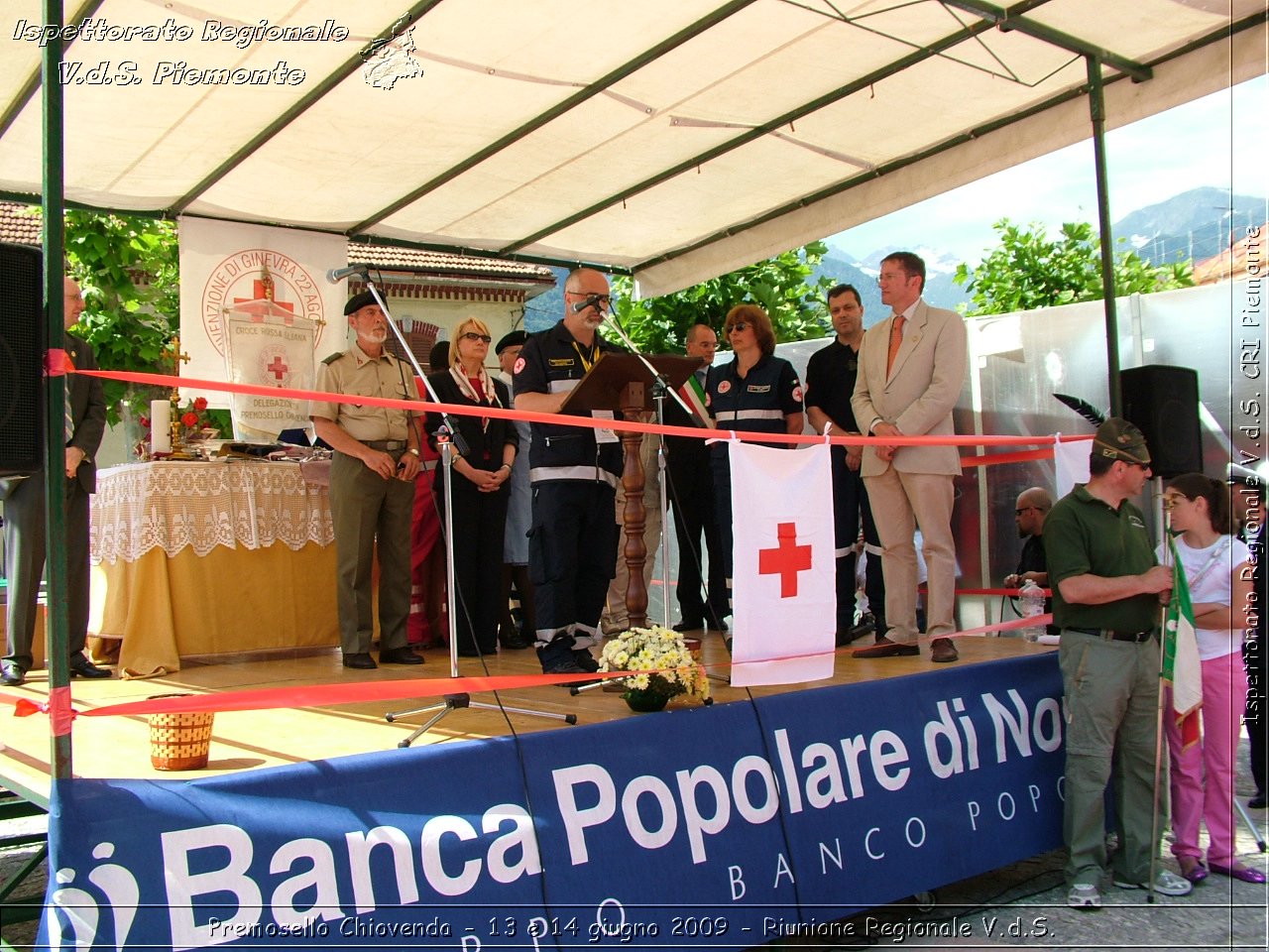 Premosello Chiovenda - 13 e 14 giugno 2009 - Riunione Regionale V.d.S. & 4a Festa Regionale CRI Piemonte -  Croce Rossa Italiana - Ispettorato Regionale Volontari del Soccorso Piemonte