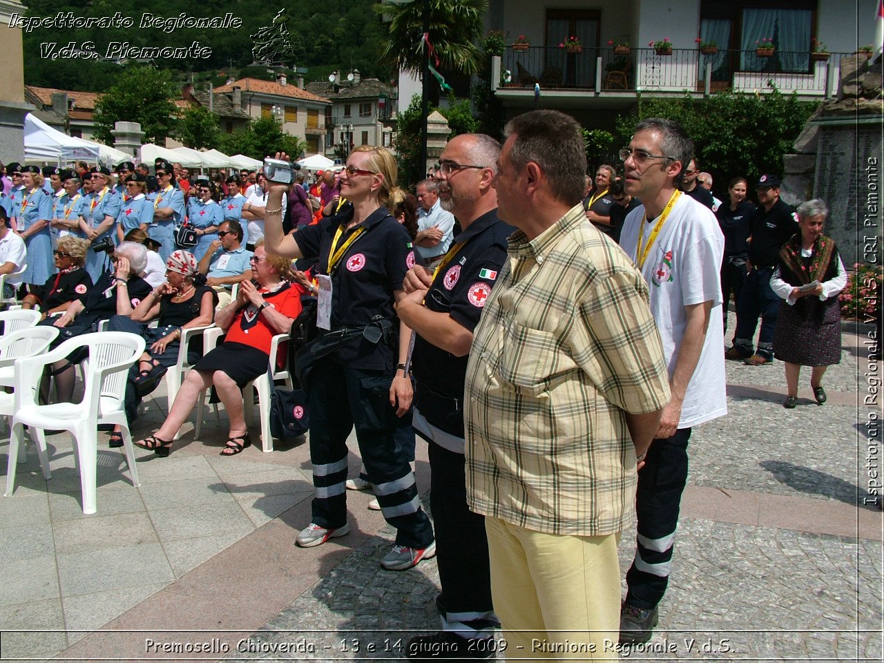 Premosello Chiovenda - 13 e 14 giugno 2009 - Riunione Regionale V.d.S. & 4a Festa Regionale CRI Piemonte -  Croce Rossa Italiana - Ispettorato Regionale Volontari del Soccorso Piemonte