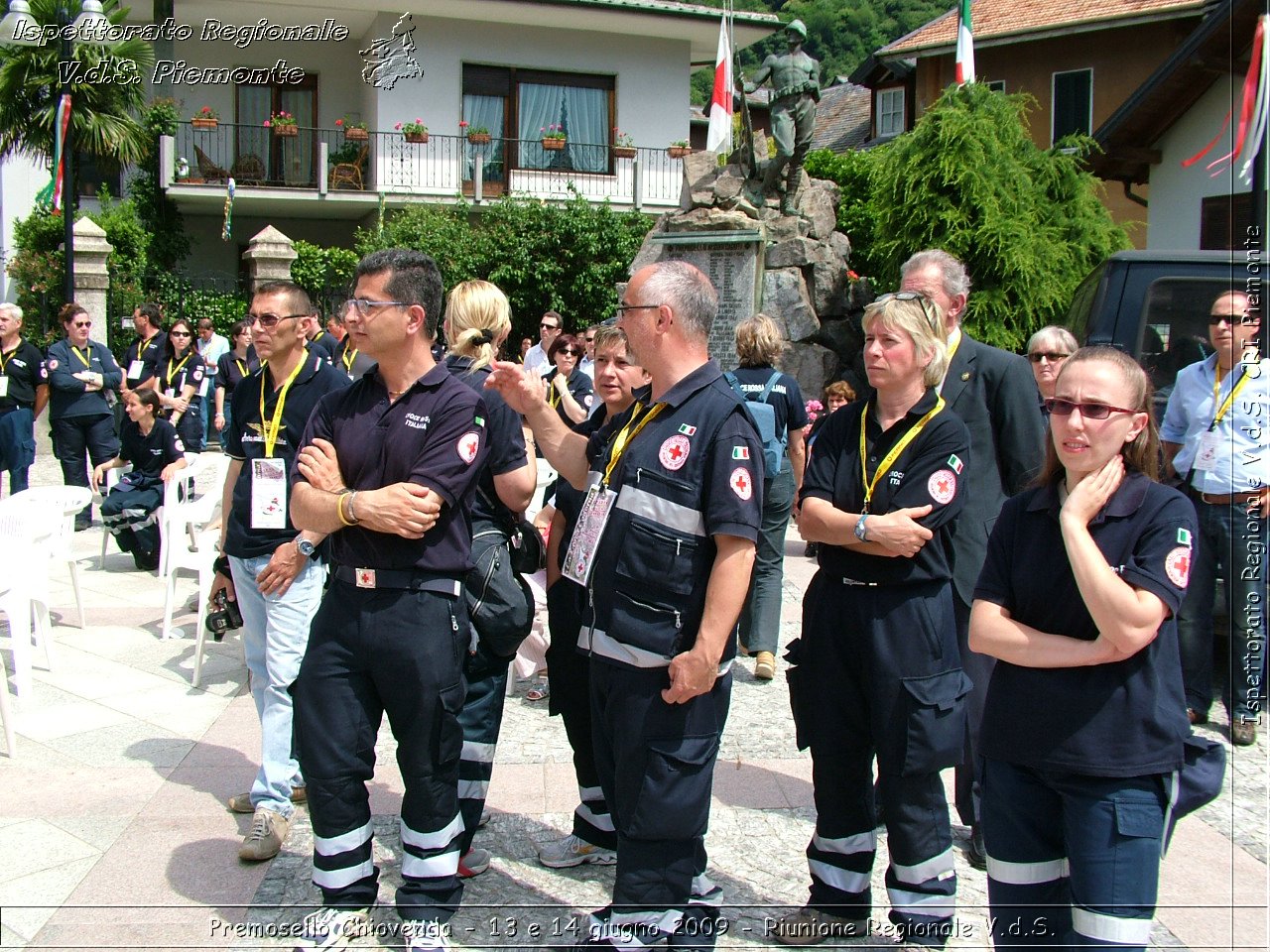 Premosello Chiovenda - 13 e 14 giugno 2009 - Riunione Regionale V.d.S. & 4a Festa Regionale CRI Piemonte -  Croce Rossa Italiana - Ispettorato Regionale Volontari del Soccorso Piemonte