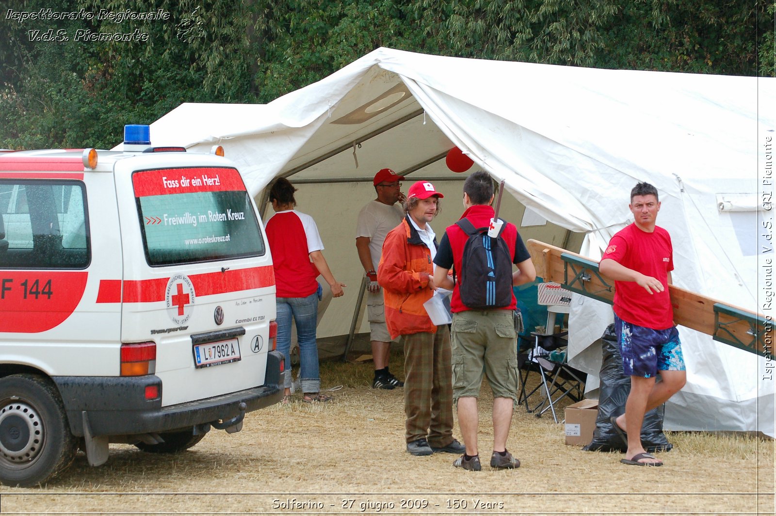 Photos of Solferino 2009 Red Cross and Red Crescent 150 Years 27 june 2009 - Photos Solferino croix rouge ou du croissant rouge 150 ans 27 Juin 2009 - Foto di Solferino 2009 150 anni Croce Rossa e Mezzaluna Rossa 27 giugno 2009 -  Croce Rossa Italiana - Ispettorato Regionale Volontari del Soccorso Piemonte