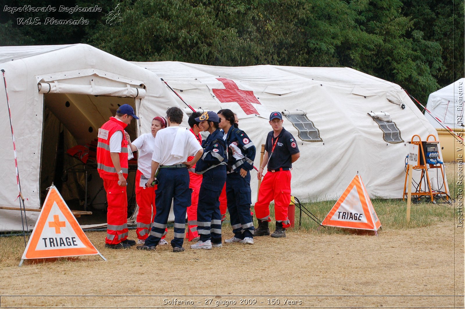 Photos of Solferino 2009 Red Cross and Red Crescent 150 Years 27 june 2009 - Photos Solferino croix rouge ou du croissant rouge 150 ans 27 Juin 2009 - Foto di Solferino 2009 150 anni Croce Rossa e Mezzaluna Rossa 27 giugno 2009 -  Croce Rossa Italiana - Ispettorato Regionale Volontari del Soccorso Piemonte