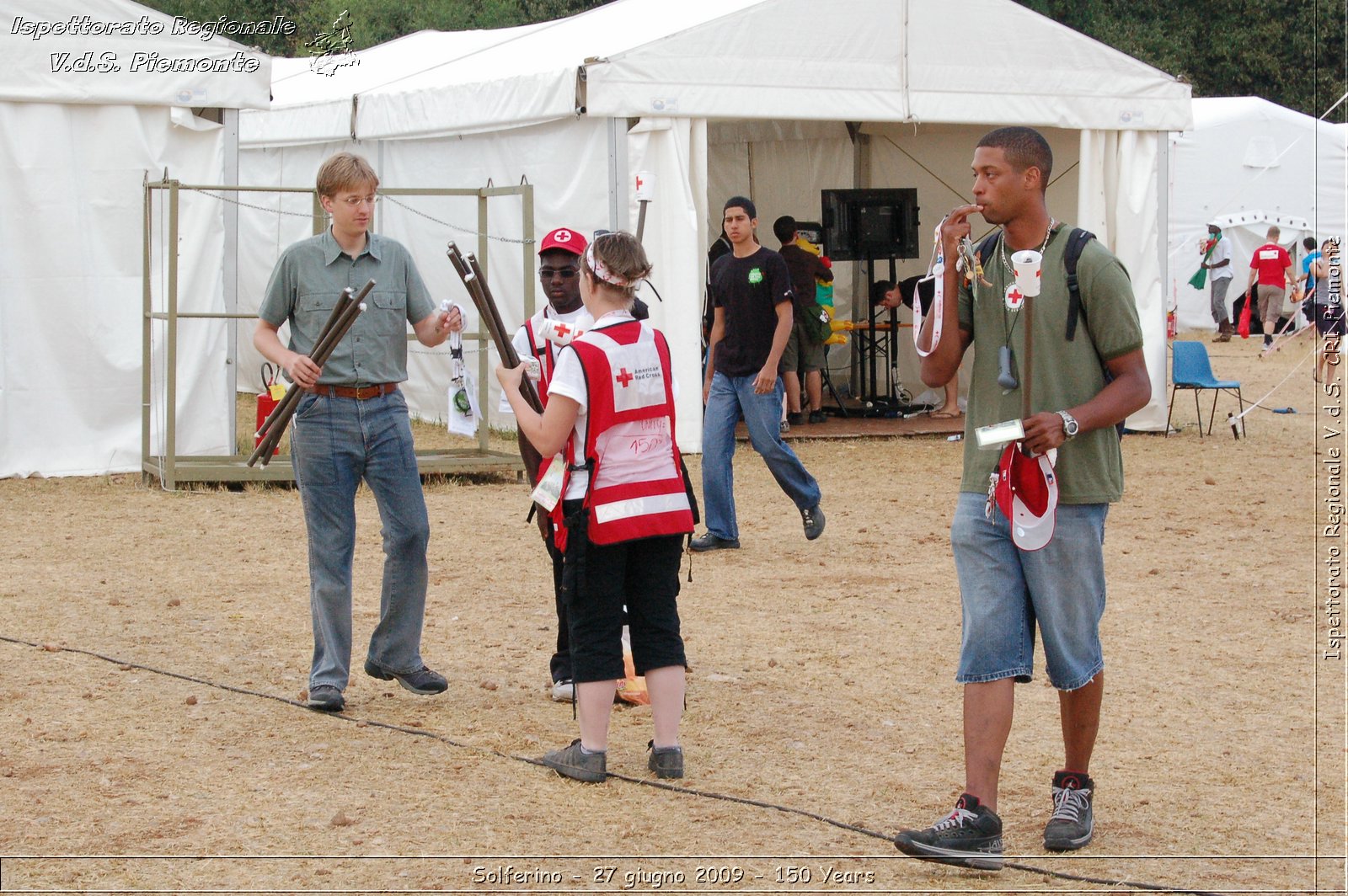 Photos of Solferino 2009 Red Cross and Red Crescent 150 Years 27 june 2009 - Photos Solferino croix rouge ou du croissant rouge 150 ans 27 Juin 2009 - Foto di Solferino 2009 150 anni Croce Rossa e Mezzaluna Rossa 27 giugno 2009 -  Croce Rossa Italiana - Ispettorato Regionale Volontari del Soccorso Piemonte