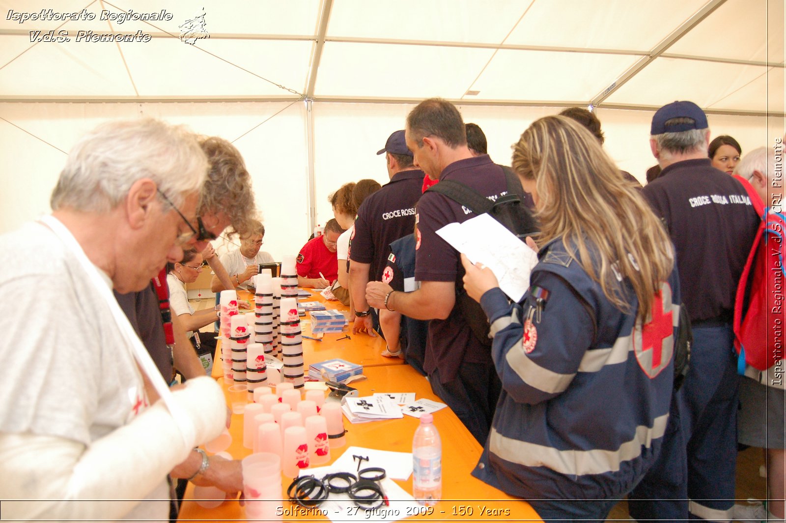 Photos of Solferino 2009 Red Cross and Red Crescent 150 Years 27 june 2009 - Photos Solferino croix rouge ou du croissant rouge 150 ans 27 Juin 2009 - Foto di Solferino 2009 150 anni Croce Rossa e Mezzaluna Rossa 27 giugno 2009 -  Croce Rossa Italiana - Ispettorato Regionale Volontari del Soccorso Piemonte