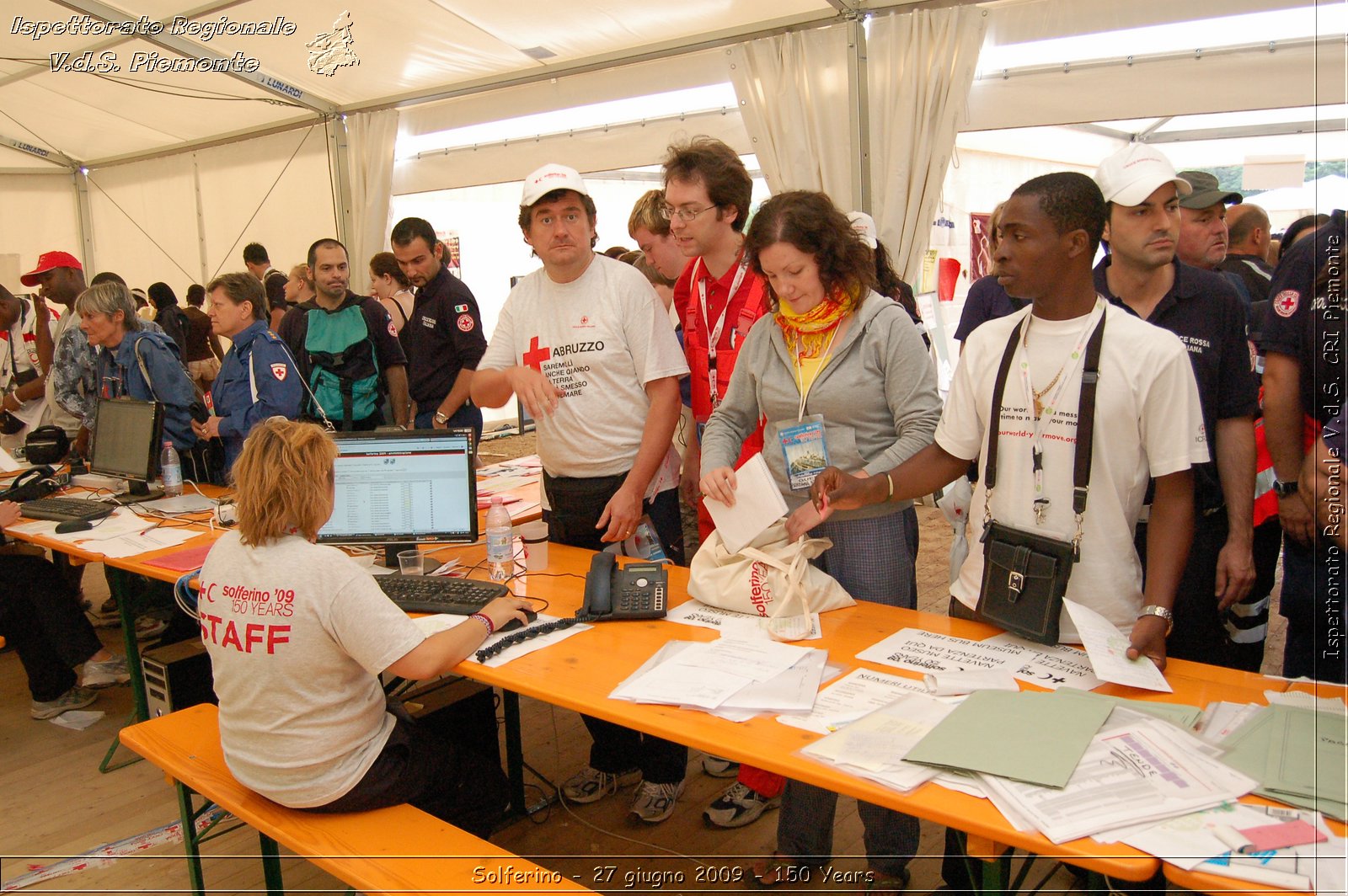 Photos of Solferino 2009 Red Cross and Red Crescent 150 Years 27 june 2009 - Photos Solferino croix rouge ou du croissant rouge 150 ans 27 Juin 2009 - Foto di Solferino 2009 150 anni Croce Rossa e Mezzaluna Rossa 27 giugno 2009 -  Croce Rossa Italiana - Ispettorato Regionale Volontari del Soccorso Piemonte