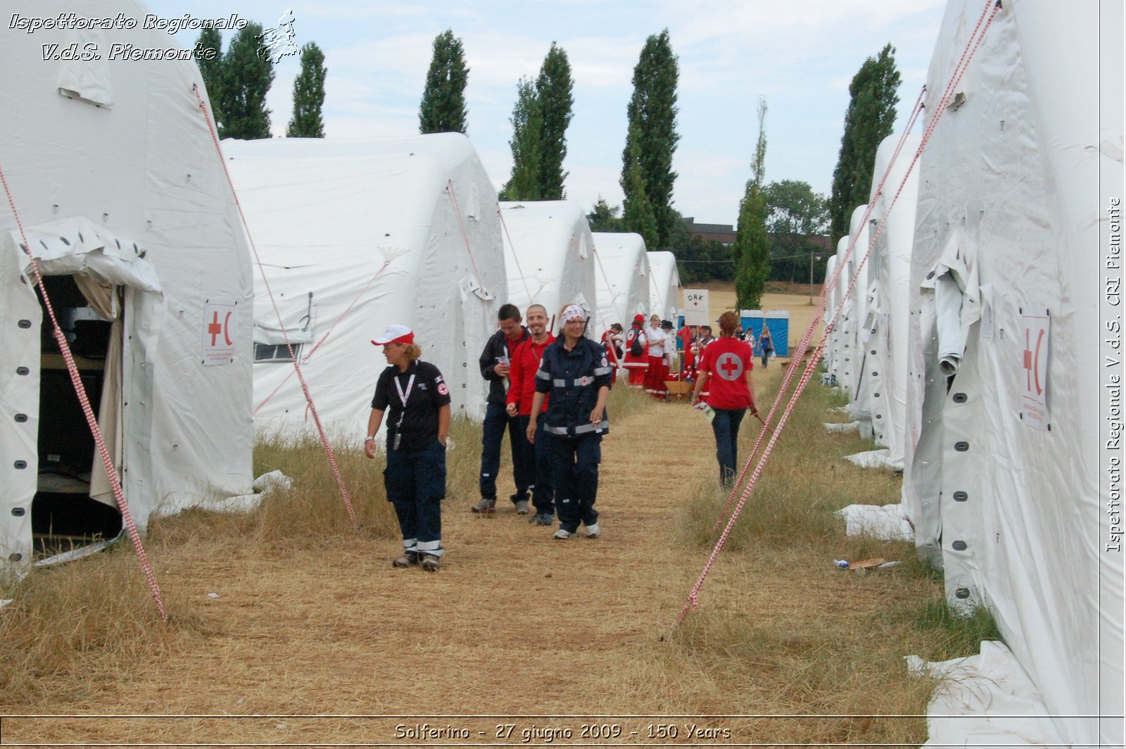 Photos of Solferino 2009 Red Cross and Red Crescent 150 Years 27 june 2009 - Photos Solferino croix rouge ou du croissant rouge 150 ans 27 Juin 2009 - Foto di Solferino 2009 150 anni Croce Rossa e Mezzaluna Rossa 27 giugno 2009 -  Croce Rossa Italiana - Ispettorato Regionale Volontari del Soccorso Piemonte