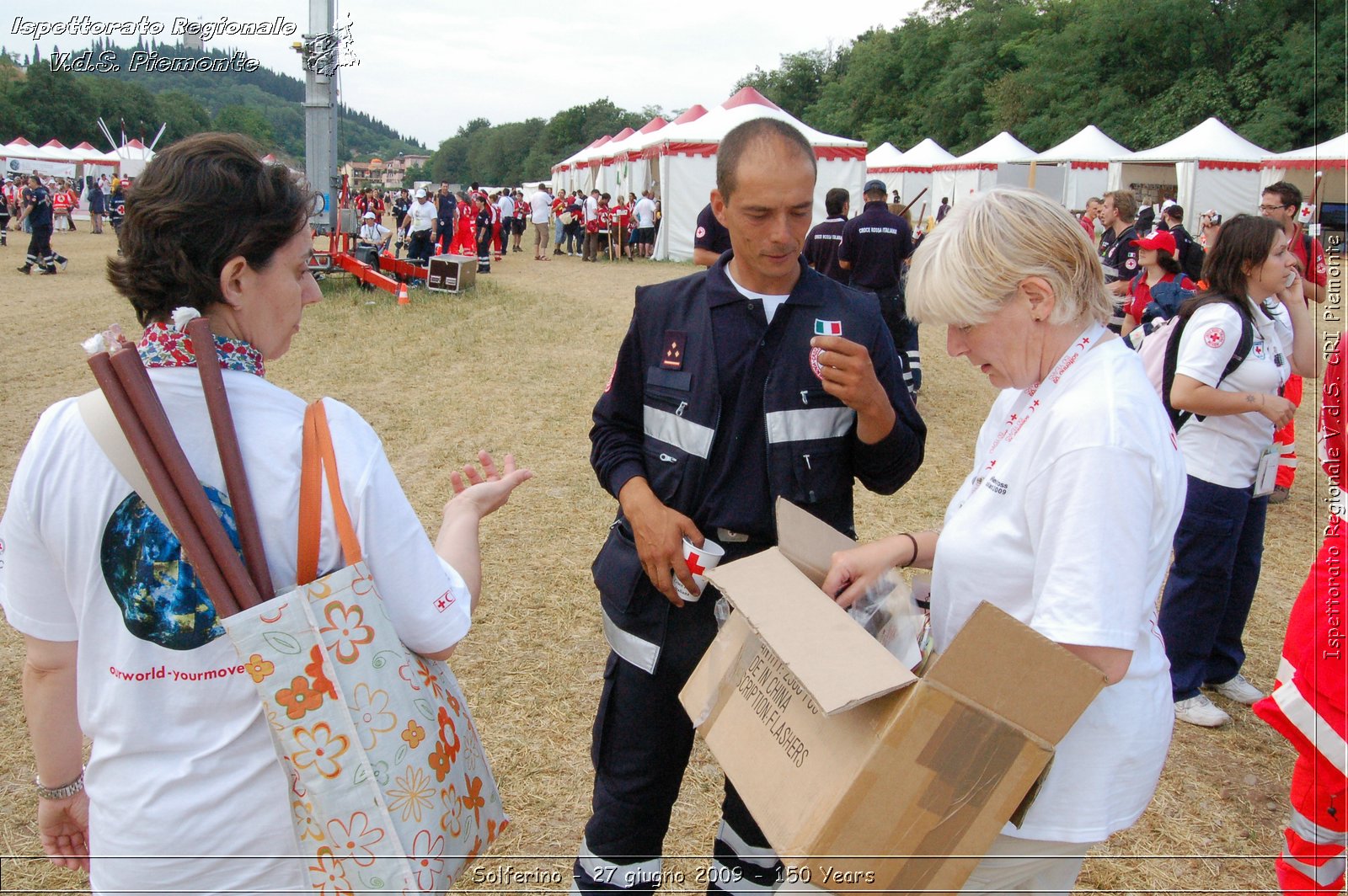 Photos of Solferino 2009 Red Cross and Red Crescent 150 Years 27 june 2009 - Photos Solferino croix rouge ou du croissant rouge 150 ans 27 Juin 2009 - Foto di Solferino 2009 150 anni Croce Rossa e Mezzaluna Rossa 27 giugno 2009 -  Croce Rossa Italiana - Ispettorato Regionale Volontari del Soccorso Piemonte