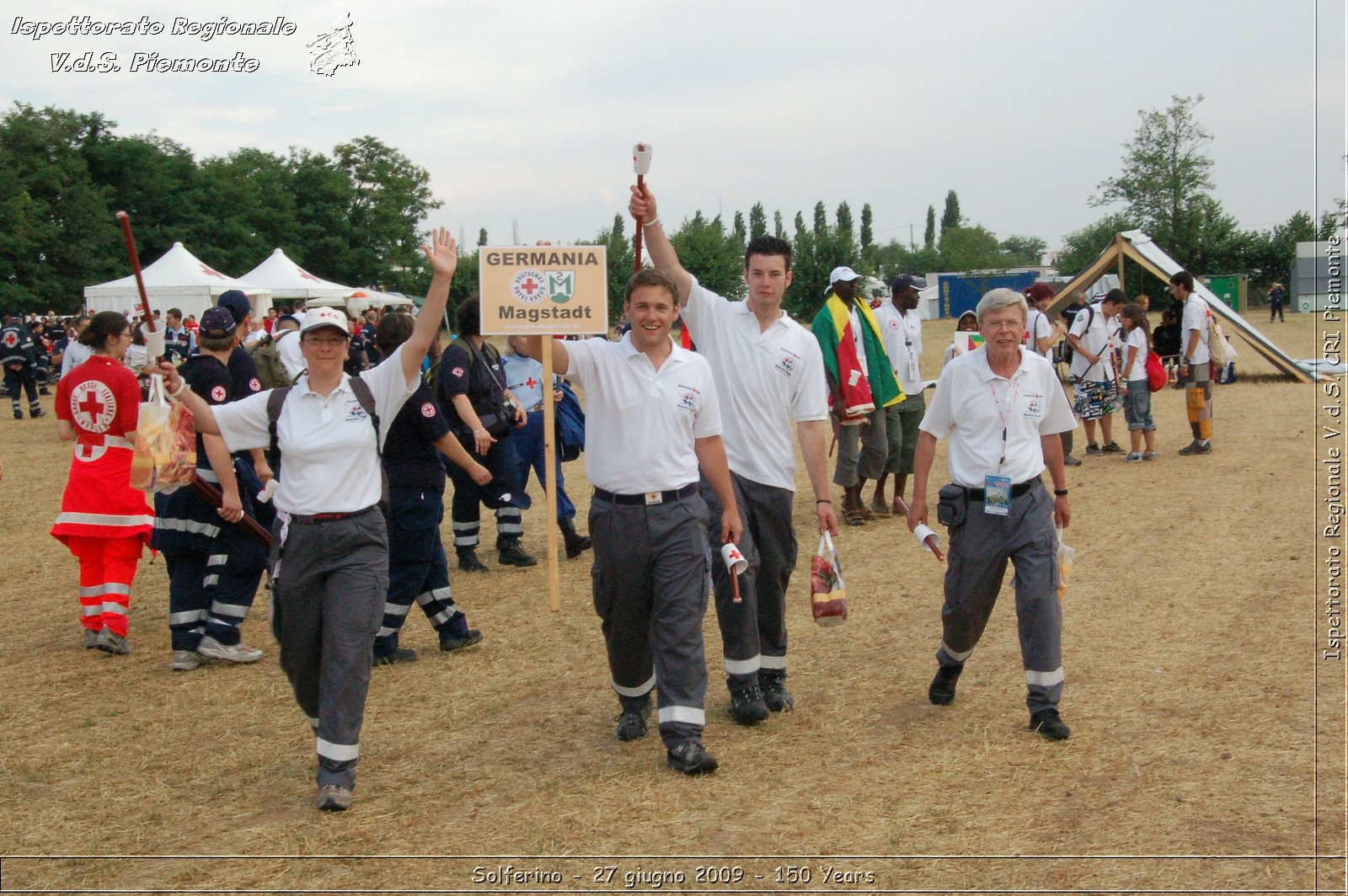 Photos of Solferino 2009 Red Cross and Red Crescent 150 Years 27 june 2009 - Photos Solferino croix rouge ou du croissant rouge 150 ans 27 Juin 2009 - Foto di Solferino 2009 150 anni Croce Rossa e Mezzaluna Rossa 27 giugno 2009 -  Croce Rossa Italiana - Ispettorato Regionale Volontari del Soccorso Piemonte