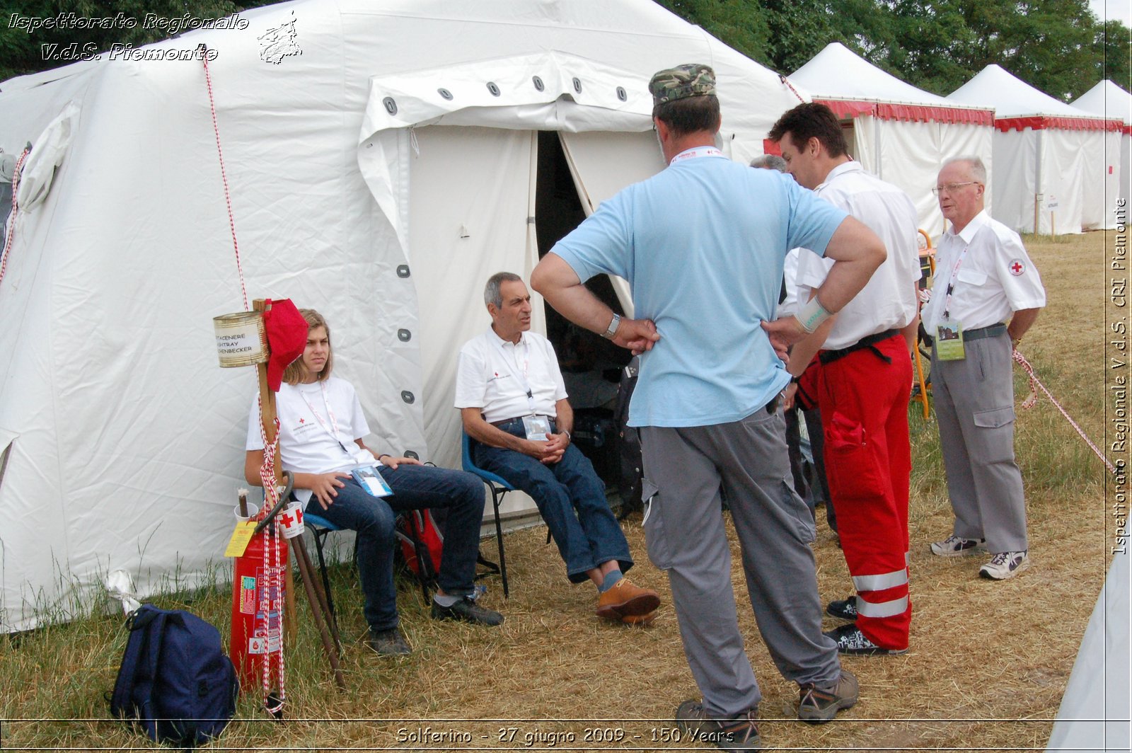 Photos of Solferino 2009 Red Cross and Red Crescent 150 Years 27 june 2009 - Photos Solferino croix rouge ou du croissant rouge 150 ans 27 Juin 2009 - Foto di Solferino 2009 150 anni Croce Rossa e Mezzaluna Rossa 27 giugno 2009 -  Croce Rossa Italiana - Ispettorato Regionale Volontari del Soccorso Piemonte