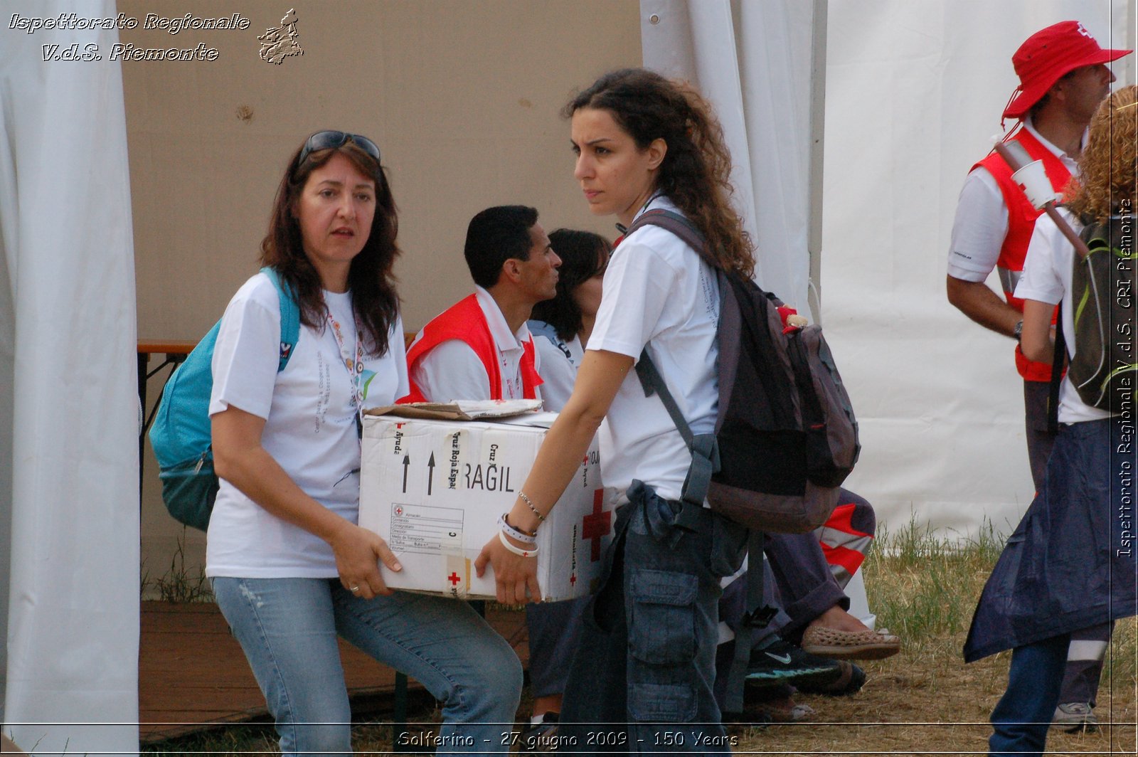 Photos of Solferino 2009 Red Cross and Red Crescent 150 Years 27 june 2009 - Photos Solferino croix rouge ou du croissant rouge 150 ans 27 Juin 2009 - Foto di Solferino 2009 150 anni Croce Rossa e Mezzaluna Rossa 27 giugno 2009 -  Croce Rossa Italiana - Ispettorato Regionale Volontari del Soccorso Piemonte