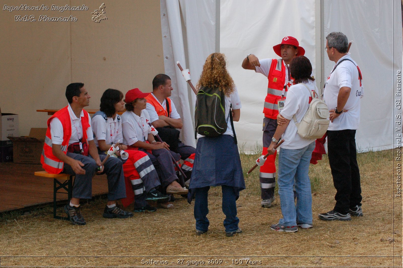 Photos of Solferino 2009 Red Cross and Red Crescent 150 Years 27 june 2009 - Photos Solferino croix rouge ou du croissant rouge 150 ans 27 Juin 2009 - Foto di Solferino 2009 150 anni Croce Rossa e Mezzaluna Rossa 27 giugno 2009 -  Croce Rossa Italiana - Ispettorato Regionale Volontari del Soccorso Piemonte