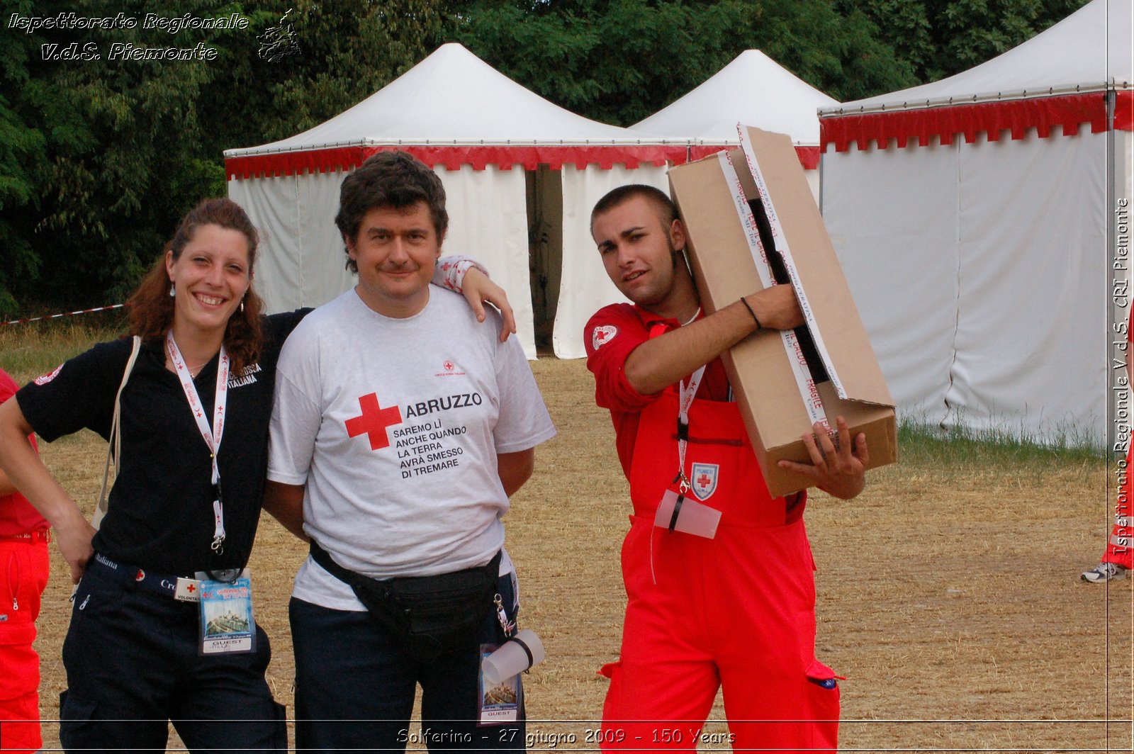 Photos of Solferino 2009 Red Cross and Red Crescent 150 Years 27 june 2009 - Photos Solferino croix rouge ou du croissant rouge 150 ans 27 Juin 2009 - Foto di Solferino 2009 150 anni Croce Rossa e Mezzaluna Rossa 27 giugno 2009 -  Croce Rossa Italiana - Ispettorato Regionale Volontari del Soccorso Piemonte