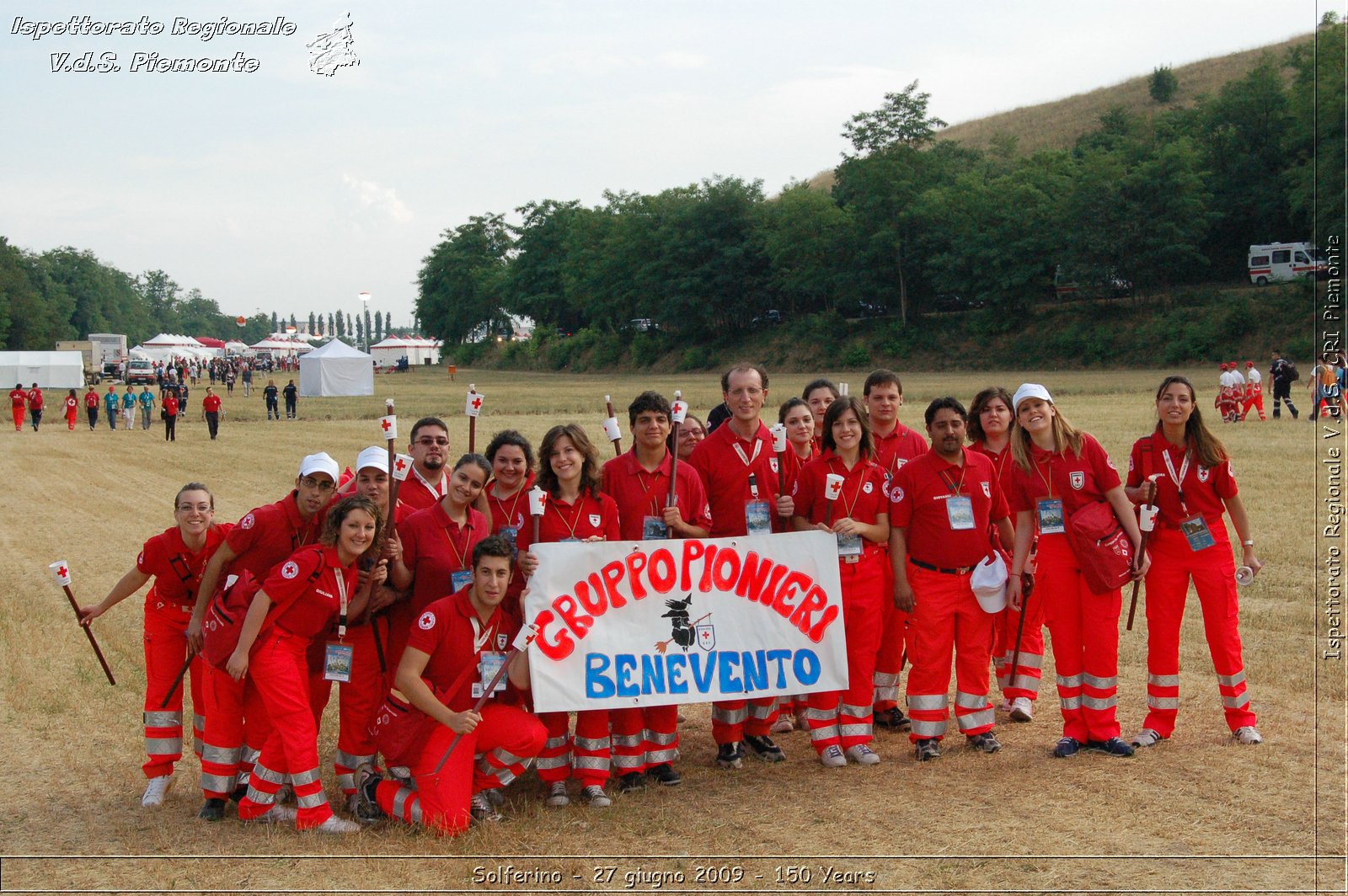 Photos of Solferino 2009 Red Cross and Red Crescent 150 Years 27 june 2009 - Photos Solferino croix rouge ou du croissant rouge 150 ans 27 Juin 2009 - Foto di Solferino 2009 150 anni Croce Rossa e Mezzaluna Rossa 27 giugno 2009 -  Croce Rossa Italiana - Ispettorato Regionale Volontari del Soccorso Piemonte