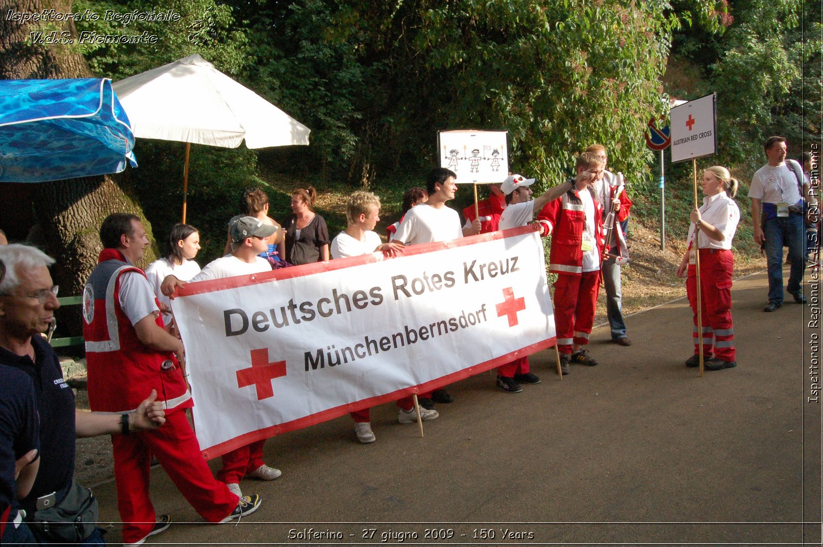 Photos of Solferino 2009 Red Cross and Red Crescent 150 Years 27 june 2009 - Photos Solferino croix rouge ou du croissant rouge 150 ans 27 Juin 2009 - Foto di Solferino 2009 150 anni Croce Rossa e Mezzaluna Rossa 27 giugno 2009 -  Croce Rossa Italiana - Ispettorato Regionale Volontari del Soccorso Piemonte