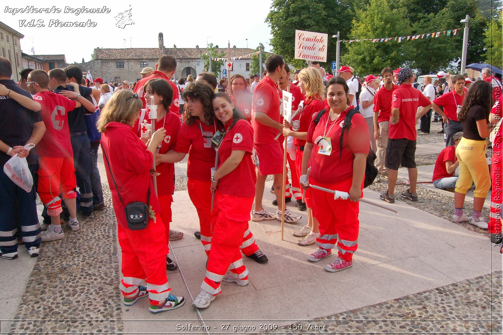 Photos of Solferino 2009 Red Cross and Red Crescent 150 Years 27 june 2009 - Photos Solferino croix rouge ou du croissant rouge 150 ans 27 Juin 2009 - Foto di Solferino 2009 150 anni Croce Rossa e Mezzaluna Rossa 27 giugno 2009 -  Croce Rossa Italiana - Ispettorato Regionale Volontari del Soccorso Piemonte