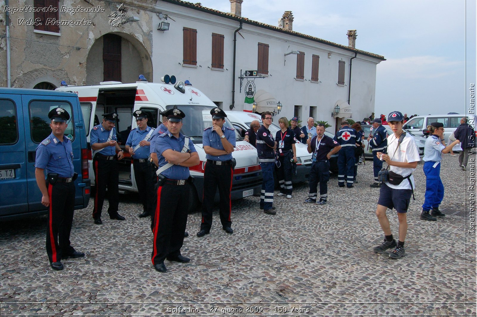 Photos of Solferino 2009 Red Cross and Red Crescent 150 Years 27 june 2009 - Photos Solferino croix rouge ou du croissant rouge 150 ans 27 Juin 2009 - Foto di Solferino 2009 150 anni Croce Rossa e Mezzaluna Rossa 27 giugno 2009 -  Croce Rossa Italiana - Ispettorato Regionale Volontari del Soccorso Piemonte