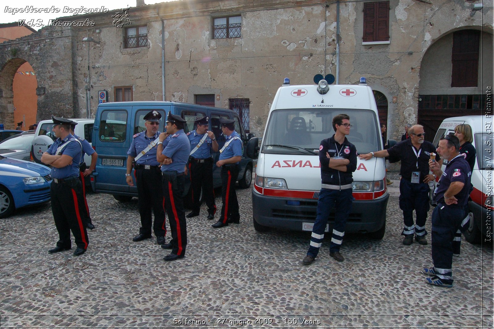 Photos of Solferino 2009 Red Cross and Red Crescent 150 Years 27 june 2009 - Photos Solferino croix rouge ou du croissant rouge 150 ans 27 Juin 2009 - Foto di Solferino 2009 150 anni Croce Rossa e Mezzaluna Rossa 27 giugno 2009 -  Croce Rossa Italiana - Ispettorato Regionale Volontari del Soccorso Piemonte