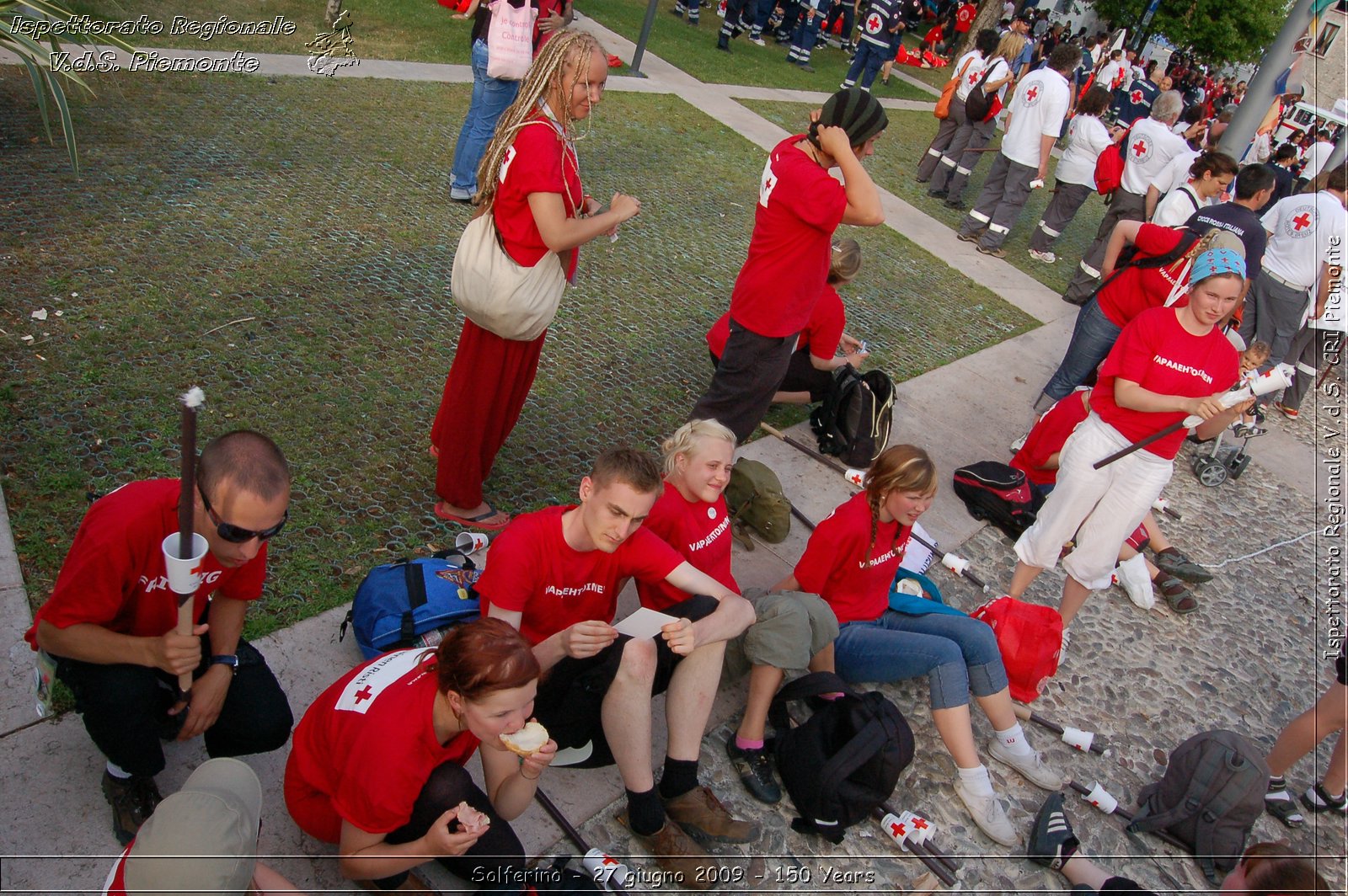 Photos of Solferino 2009 Red Cross and Red Crescent 150 Years 27 june 2009 - Photos Solferino croix rouge ou du croissant rouge 150 ans 27 Juin 2009 - Foto di Solferino 2009 150 anni Croce Rossa e Mezzaluna Rossa 27 giugno 2009 -  Croce Rossa Italiana - Ispettorato Regionale Volontari del Soccorso Piemonte