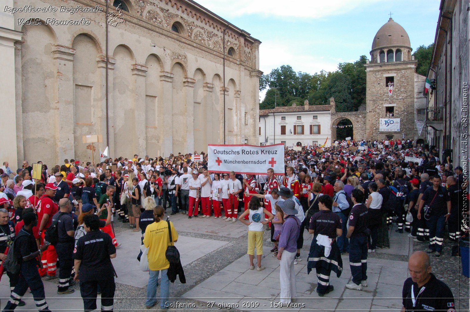 Photos of Solferino 2009 Red Cross and Red Crescent 150 Years 27 june 2009 - Photos Solferino croix rouge ou du croissant rouge 150 ans 27 Juin 2009 - Foto di Solferino 2009 150 anni Croce Rossa e Mezzaluna Rossa 27 giugno 2009 -  Croce Rossa Italiana - Ispettorato Regionale Volontari del Soccorso Piemonte