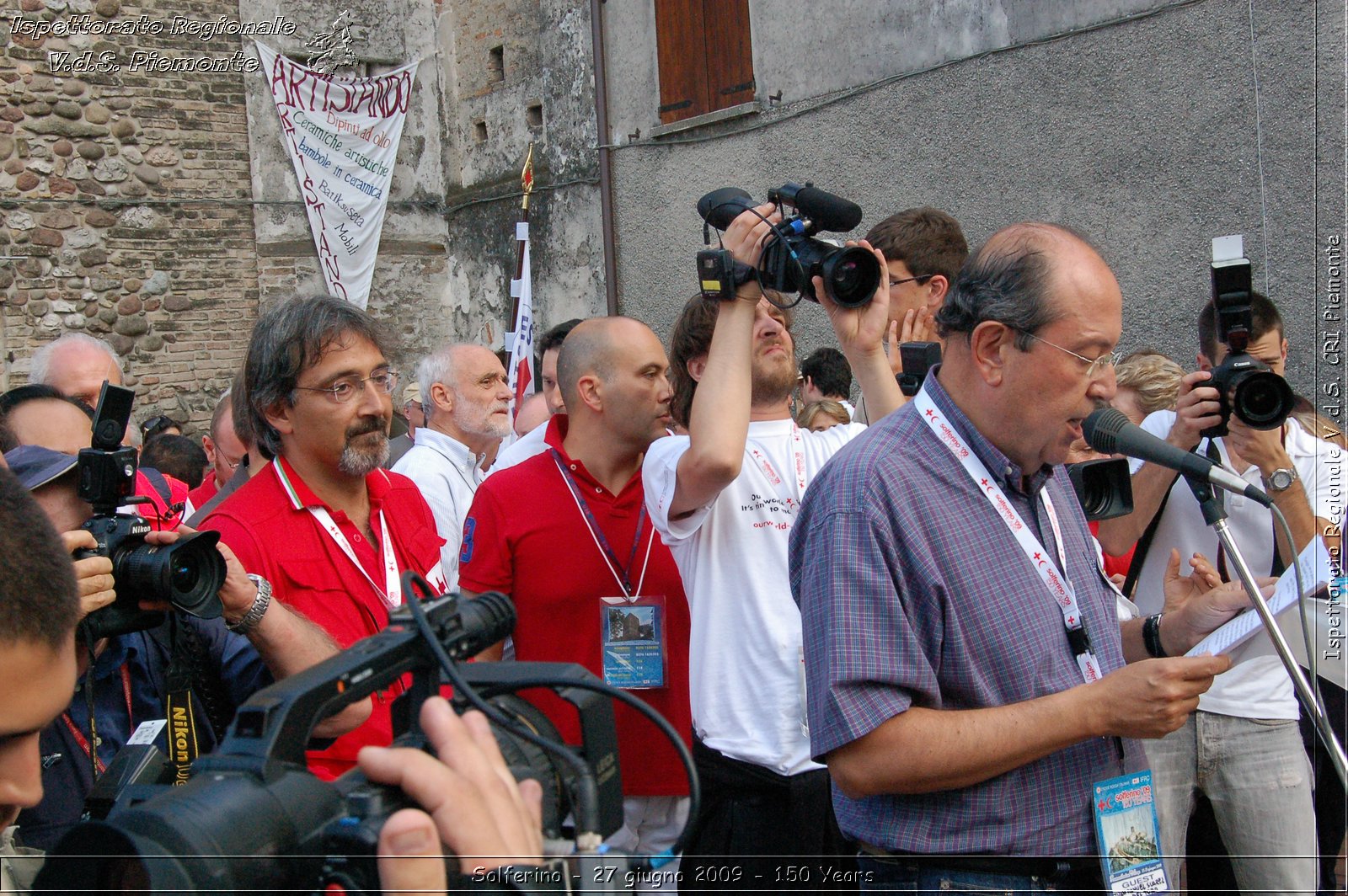 Photos of Solferino 2009 Red Cross and Red Crescent 150 Years 27 june 2009 - Photos Solferino croix rouge ou du croissant rouge 150 ans 27 Juin 2009 - Foto di Solferino 2009 150 anni Croce Rossa e Mezzaluna Rossa 27 giugno 2009 -  Croce Rossa Italiana - Ispettorato Regionale Volontari del Soccorso Piemonte