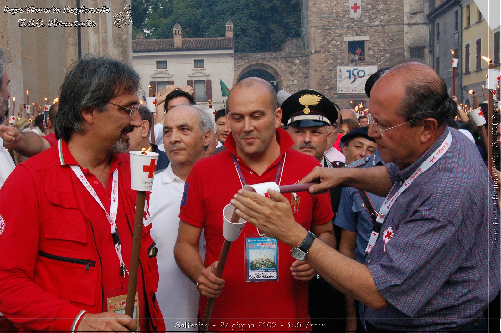 Photos of Solferino 2009 Red Cross and Red Crescent 150 Years 27 june 2009 - Photos Solferino croix rouge ou du croissant rouge 150 ans 27 Juin 2009 - Foto di Solferino 2009 150 anni Croce Rossa e Mezzaluna Rossa 27 giugno 2009 -  Croce Rossa Italiana - Ispettorato Regionale Volontari del Soccorso Piemonte