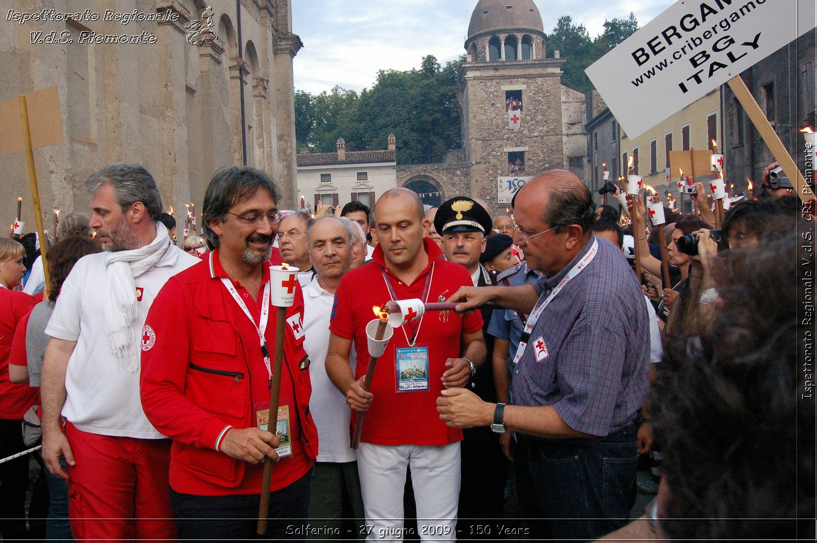 Photos of Solferino 2009 Red Cross and Red Crescent 150 Years 27 june 2009 - Photos Solferino croix rouge ou du croissant rouge 150 ans 27 Juin 2009 - Foto di Solferino 2009 150 anni Croce Rossa e Mezzaluna Rossa 27 giugno 2009 -  Croce Rossa Italiana - Ispettorato Regionale Volontari del Soccorso Piemonte