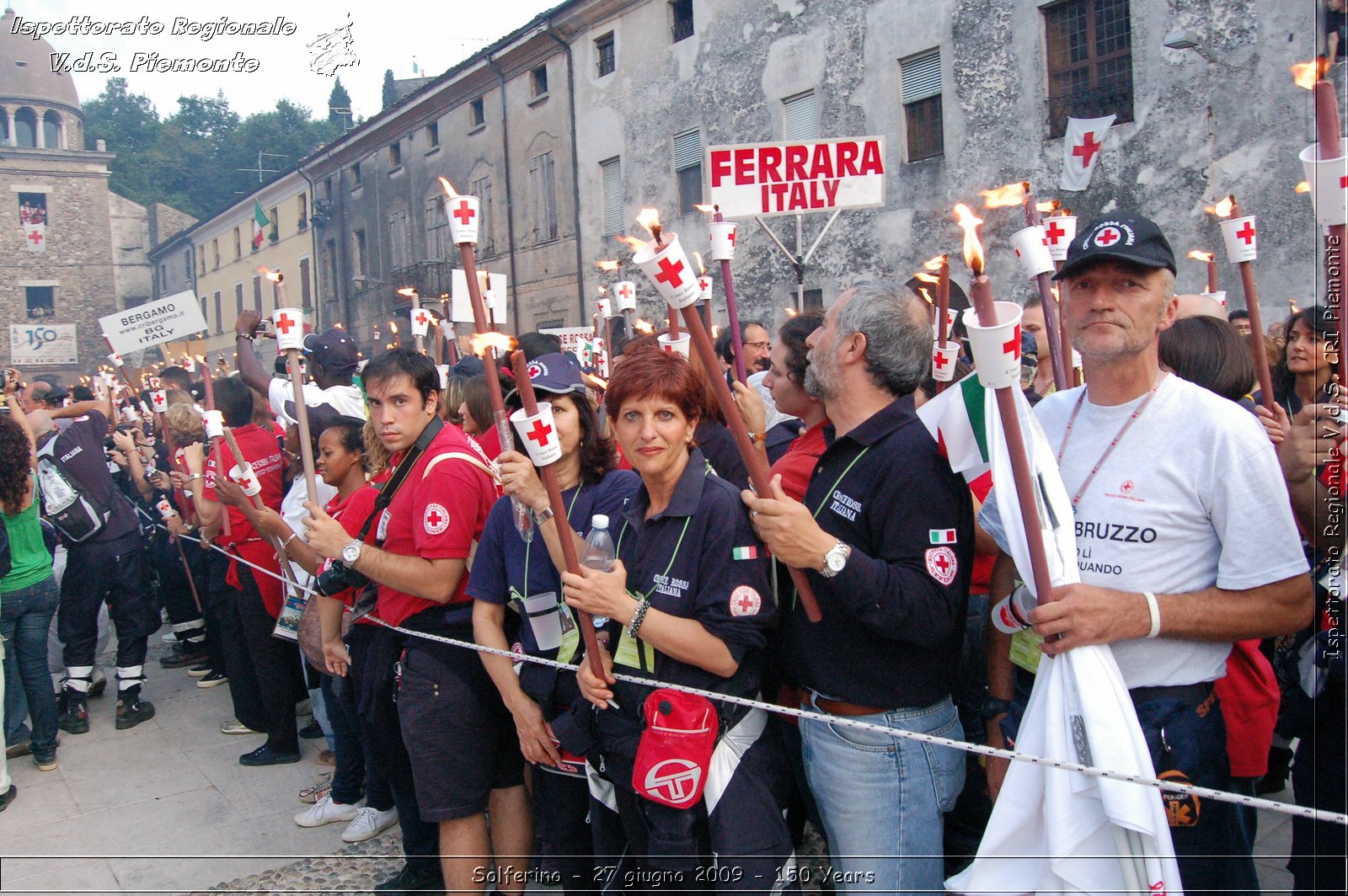 Photos of Solferino 2009 Red Cross and Red Crescent 150 Years 27 june 2009 - Photos Solferino croix rouge ou du croissant rouge 150 ans 27 Juin 2009 - Foto di Solferino 2009 150 anni Croce Rossa e Mezzaluna Rossa 27 giugno 2009 -  Croce Rossa Italiana - Ispettorato Regionale Volontari del Soccorso Piemonte