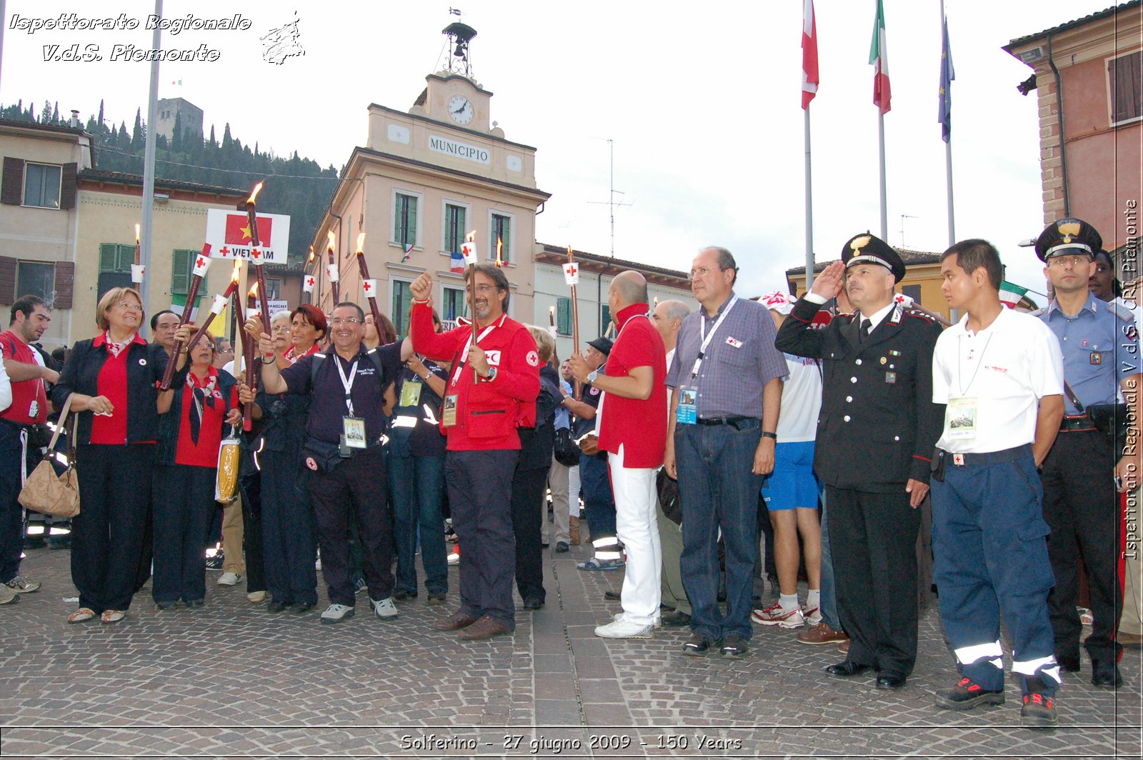 Photos of Solferino 2009 Red Cross and Red Crescent 150 Years 27 june 2009 - Photos Solferino croix rouge ou du croissant rouge 150 ans 27 Juin 2009 - Foto di Solferino 2009 150 anni Croce Rossa e Mezzaluna Rossa 27 giugno 2009 -  Croce Rossa Italiana - Ispettorato Regionale Volontari del Soccorso Piemonte
