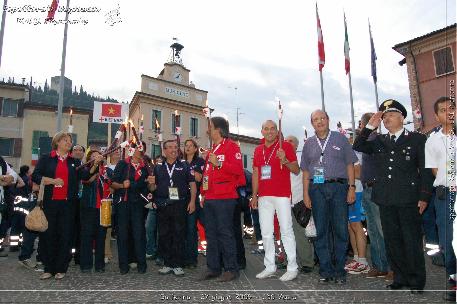 Photos of Solferino 2009 Red Cross and Red Crescent 150 Years 27 june 2009 - Photos Solferino croix rouge ou du croissant rouge 150 ans 27 Juin 2009 - Foto di Solferino 2009 150 anni Croce Rossa e Mezzaluna Rossa 27 giugno 2009 -  Croce Rossa Italiana - Ispettorato Regionale Volontari del Soccorso Piemonte