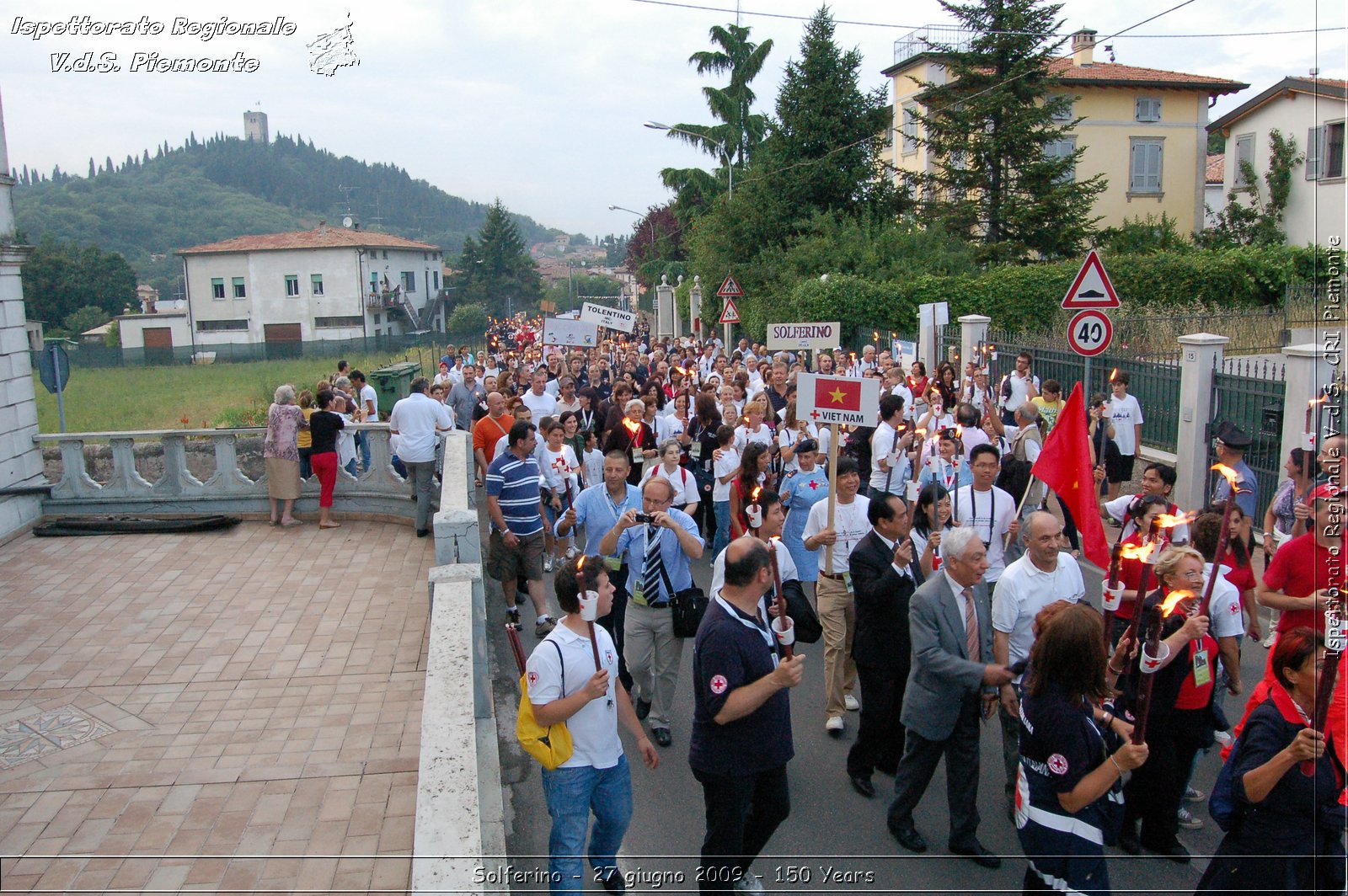 Photos of Solferino 2009 Red Cross and Red Crescent 150 Years 27 june 2009 - Photos Solferino croix rouge ou du croissant rouge 150 ans 27 Juin 2009 - Foto di Solferino 2009 150 anni Croce Rossa e Mezzaluna Rossa 27 giugno 2009 -  Croce Rossa Italiana - Ispettorato Regionale Volontari del Soccorso Piemonte