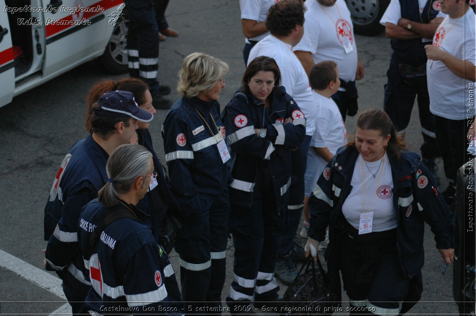 Castelnuovo Don Bosco - 5 settembre 2009 - Gara regionale di primo soccorso -  Croce Rossa Italiana - Ispettorato Regionale Volontari del Soccorso Piemonte